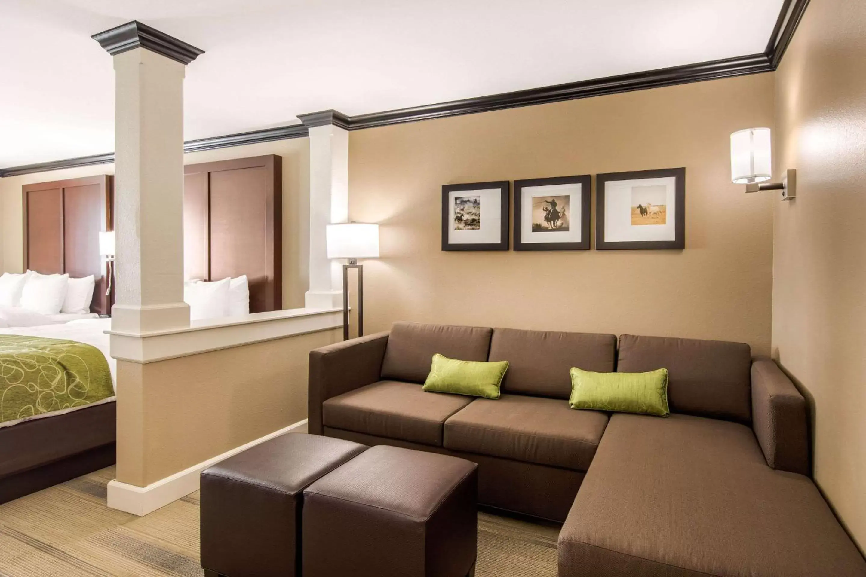 Photo of the whole room, Seating Area in Comfort Suites