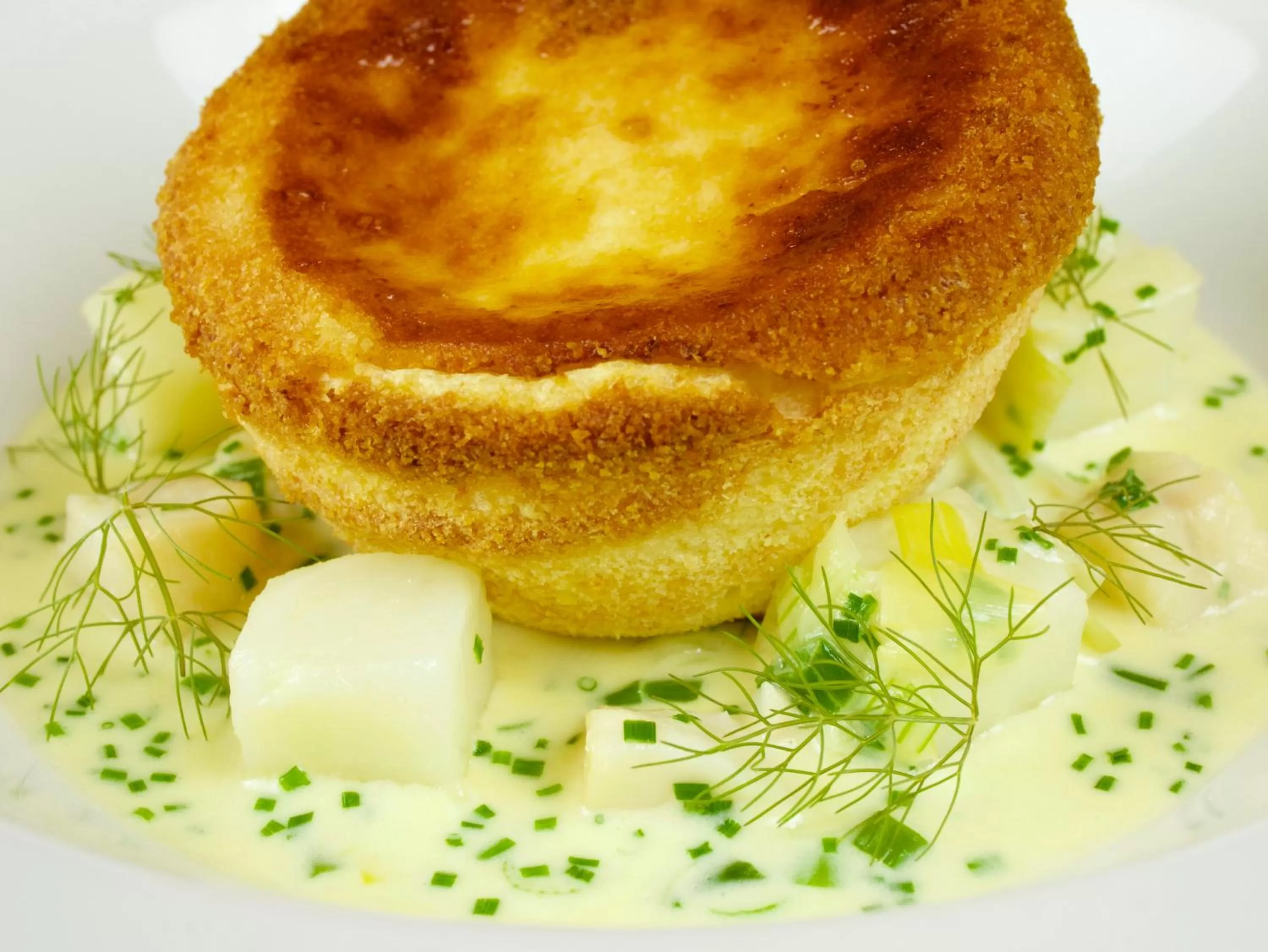 Food close-up in The Greyhound Inn