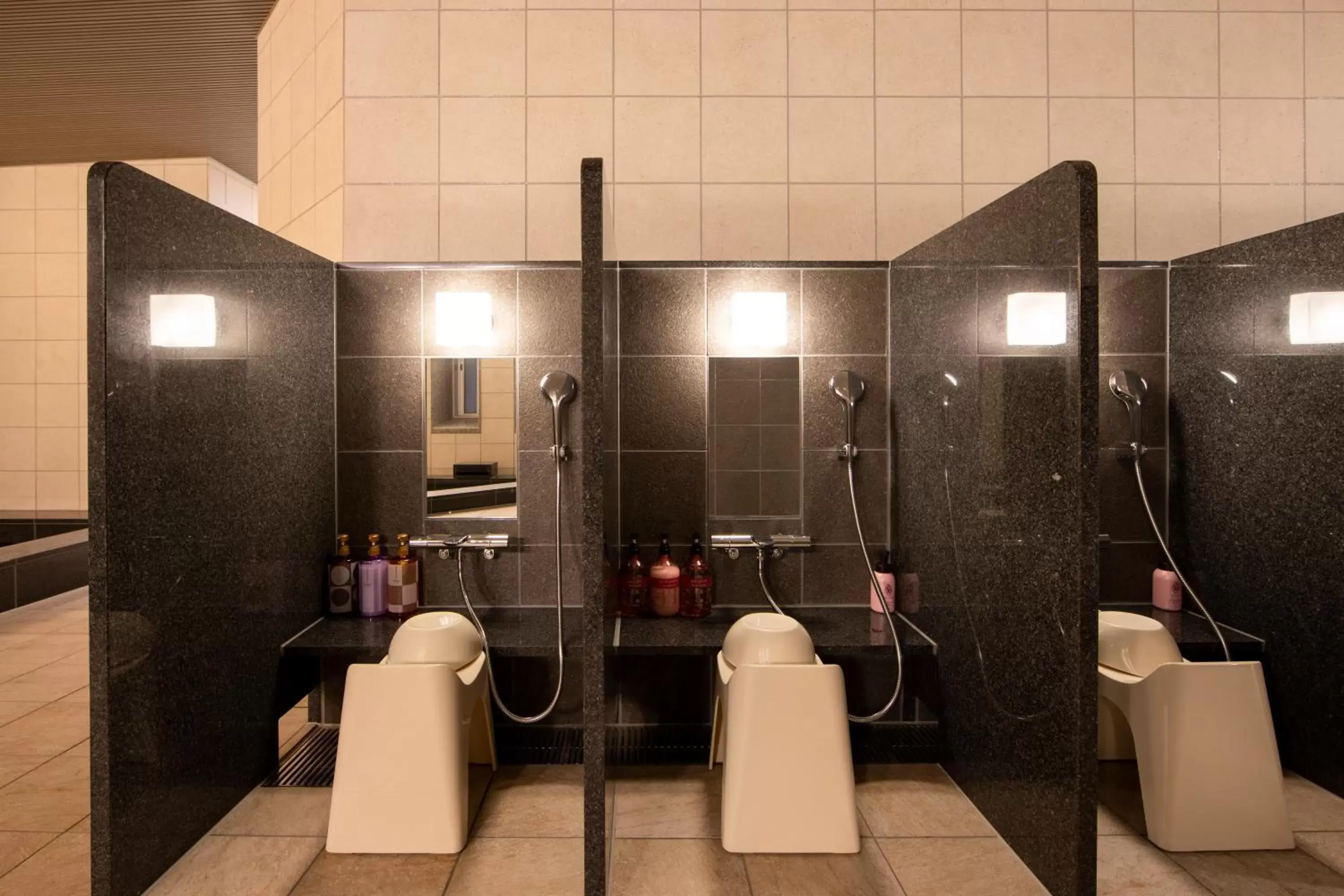 Public Bath, Bathroom in karaksa hotel grande Shin-Osaka Tower