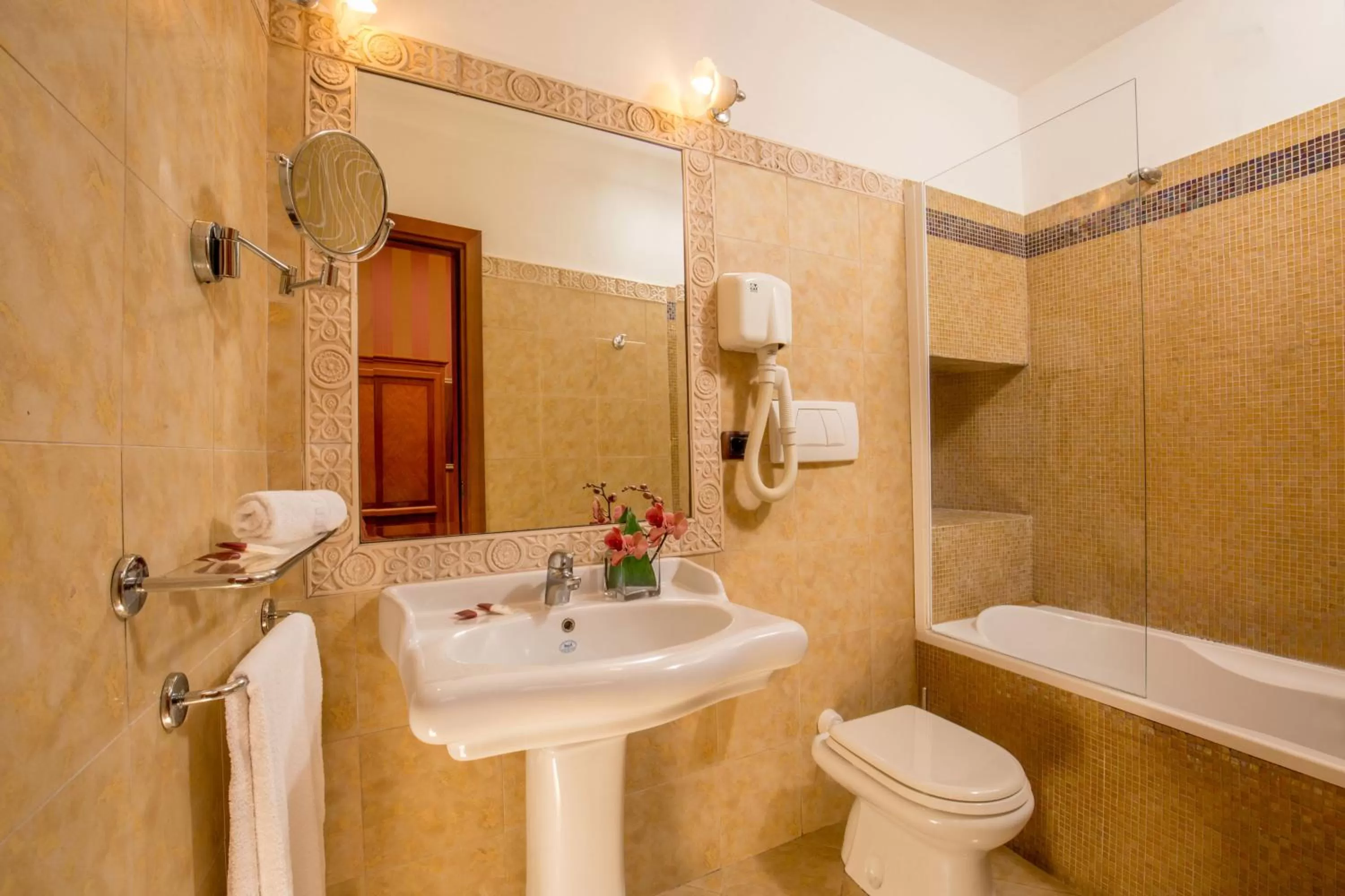 Toilet in Hotel Forte