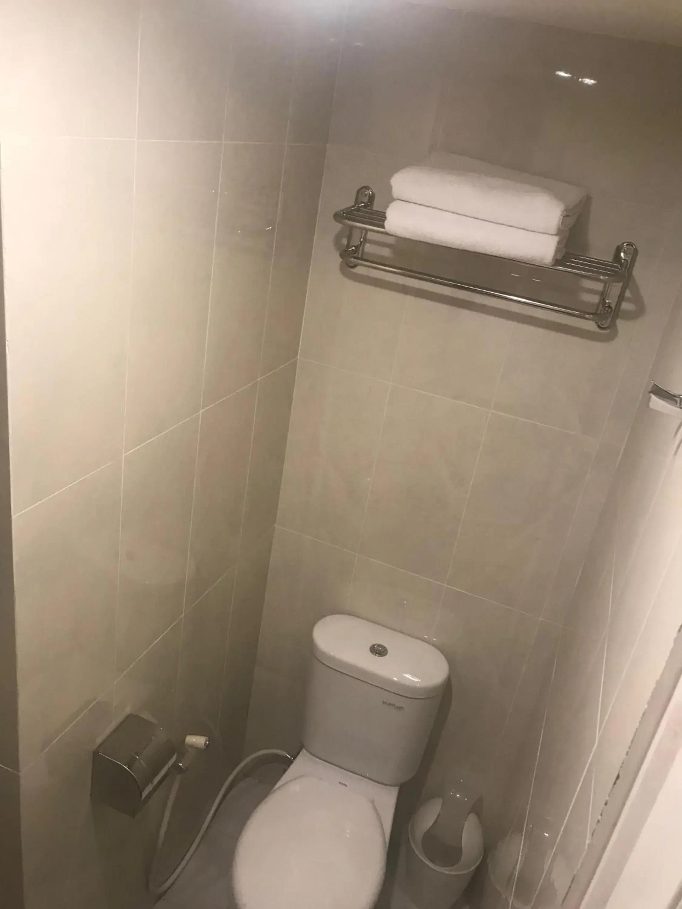 Toilet, Bathroom in Titanium Express HomTel