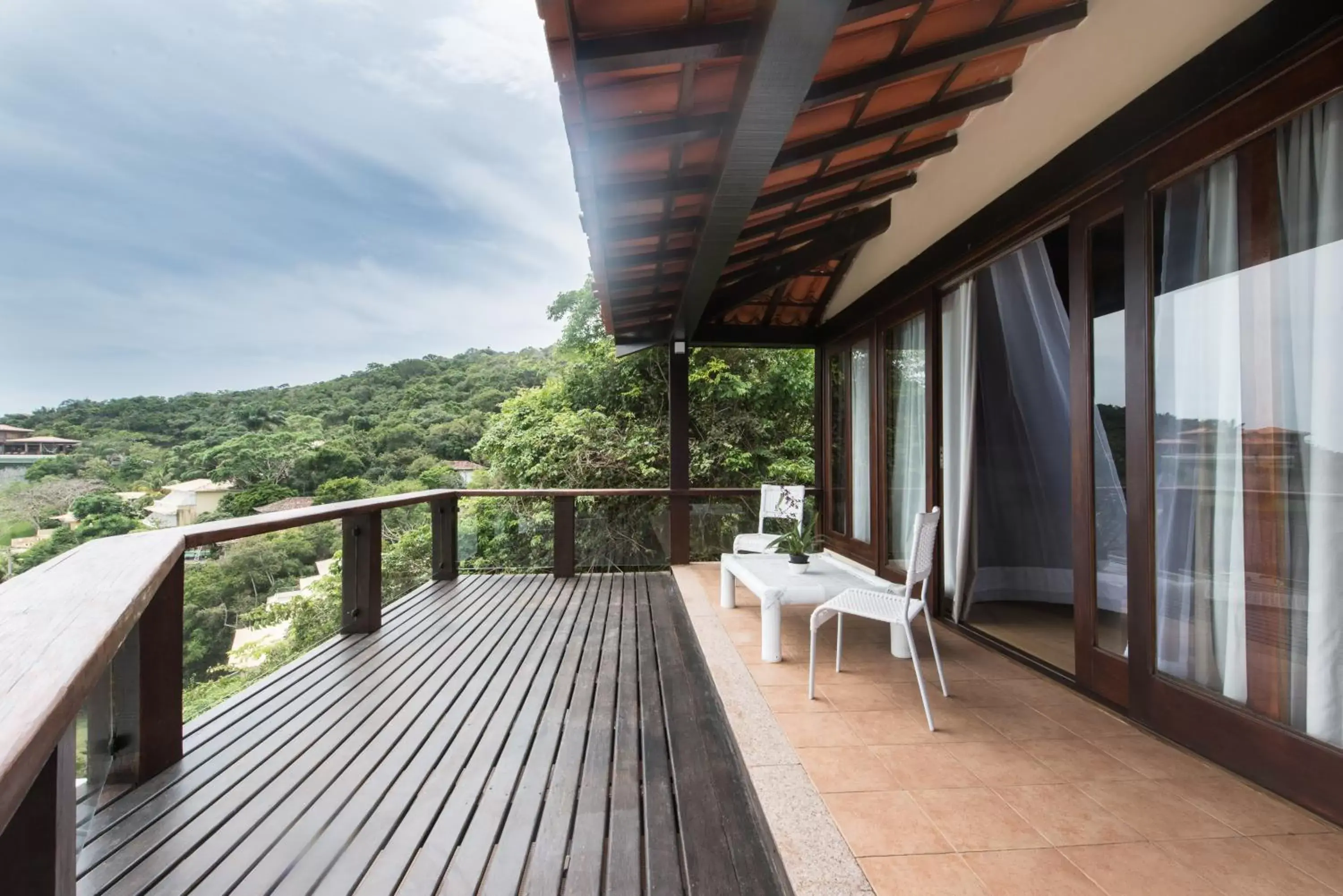 Patio, Balcony/Terrace in Ilha Branca Exclusive Hotel