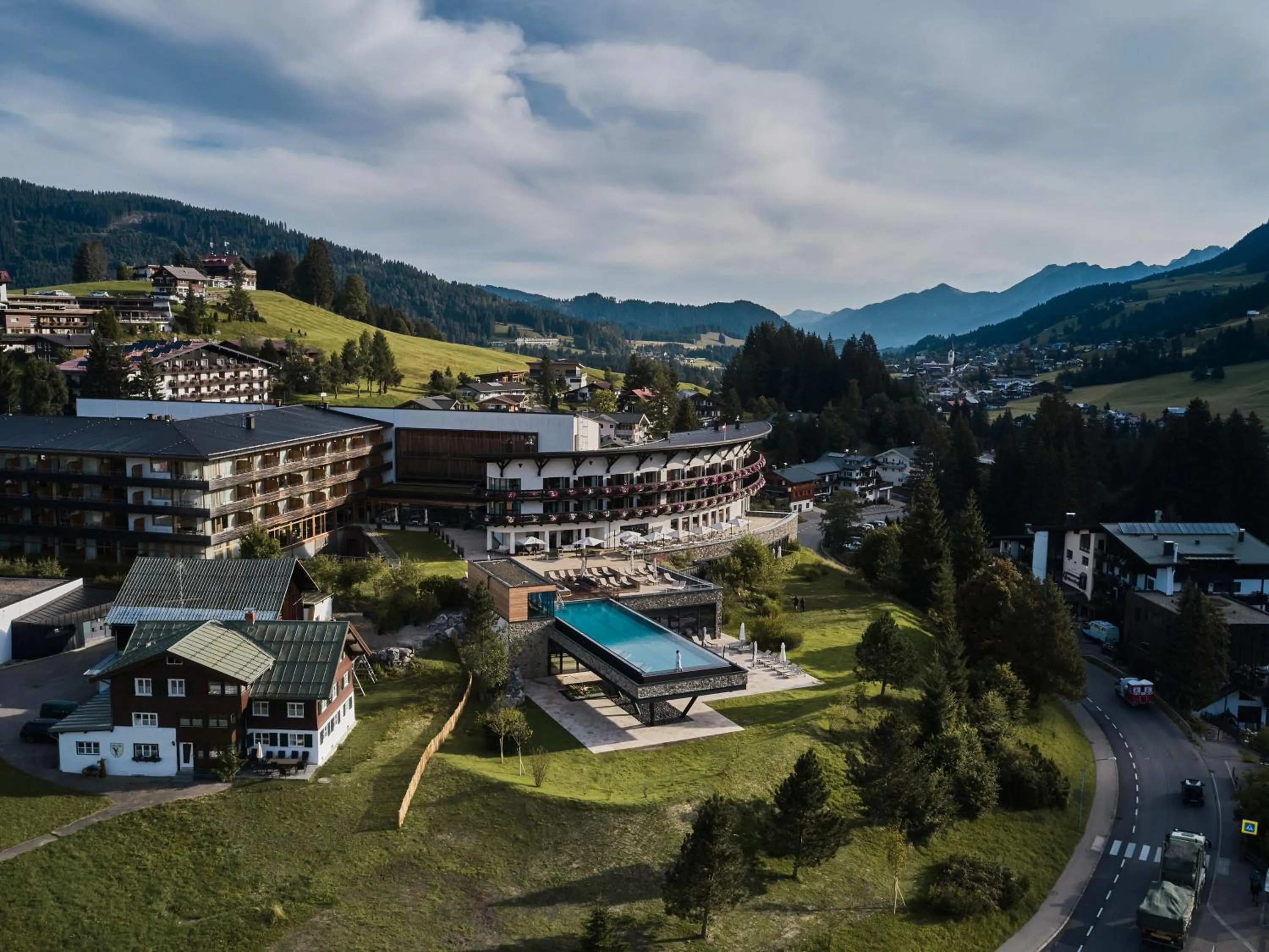Bird's eye view in A-ROSA Ifen Hotel Kleinwalsertal