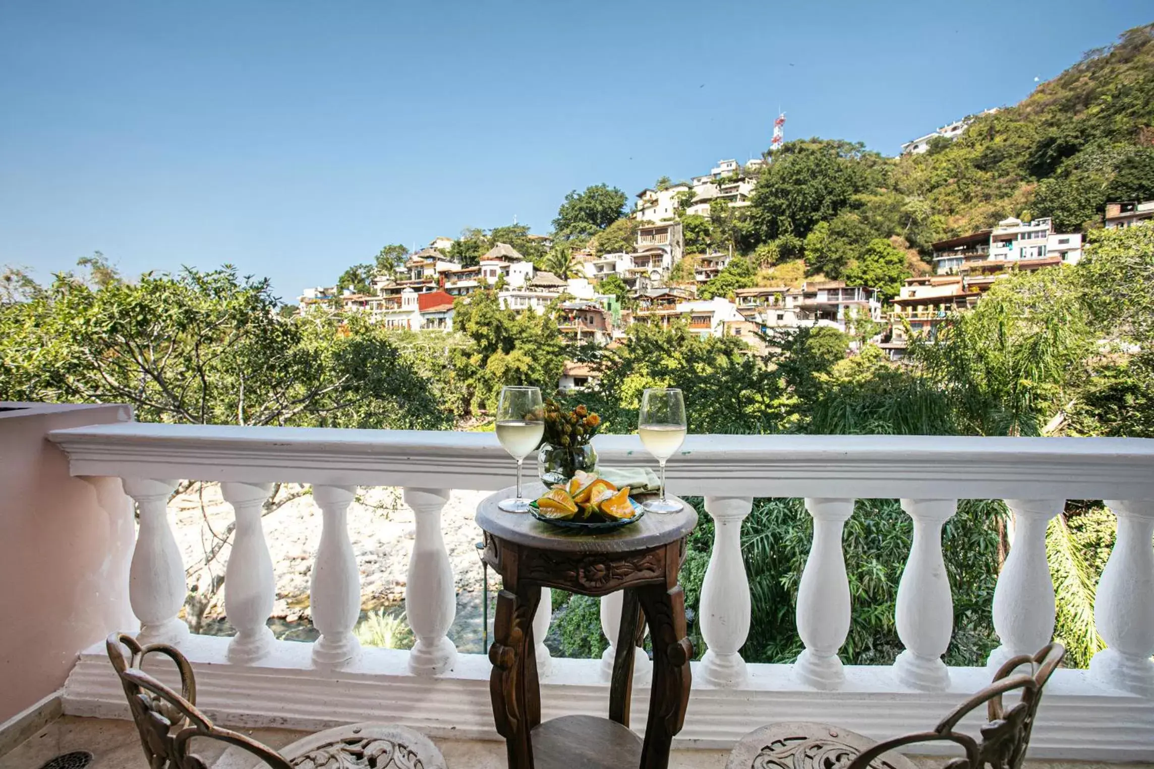 Balcony/Terrace in Hotel Boutique Rivera Del Rio