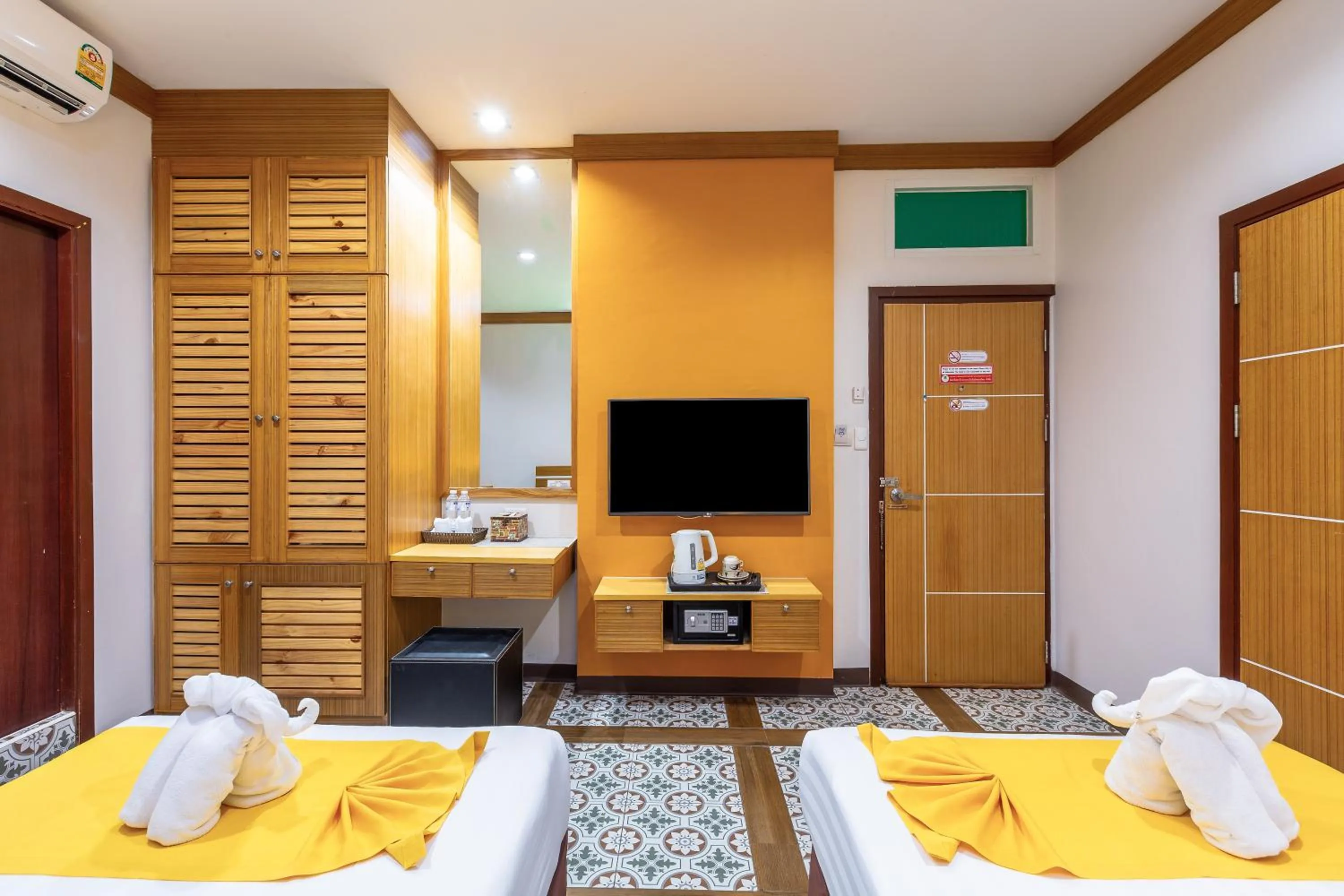 TV and multimedia, Bed in Tee Pak Dee Resident Phuket