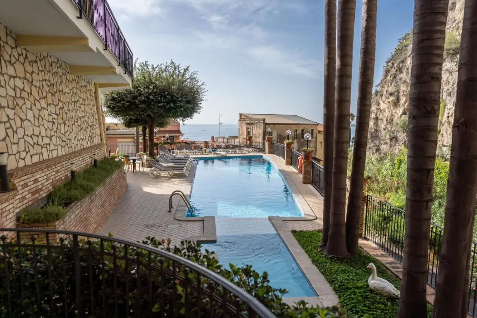 Swimming Pool in Hotel Corallo