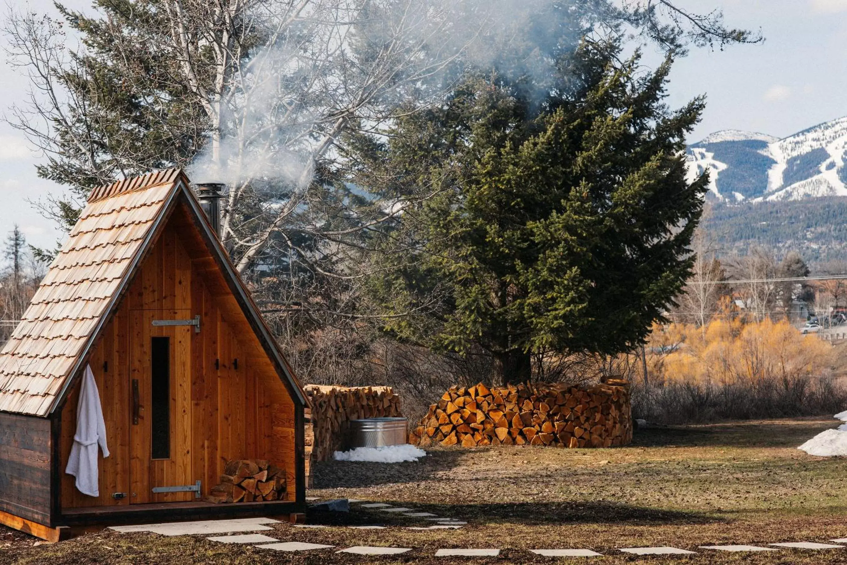 Sauna, Property Building in Apres Whitefish