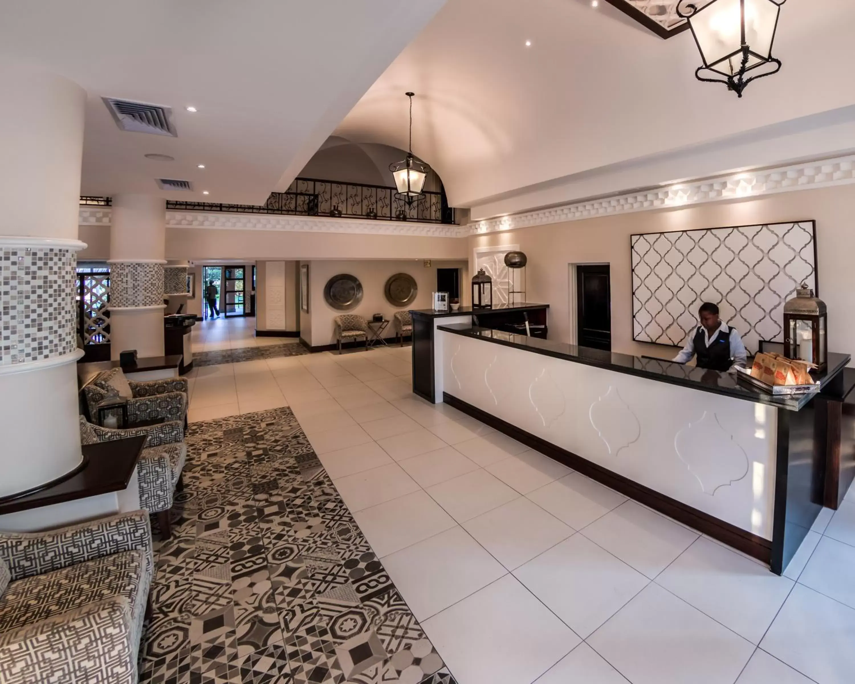 Staff, Lobby/Reception in Town Lodge Polokwane