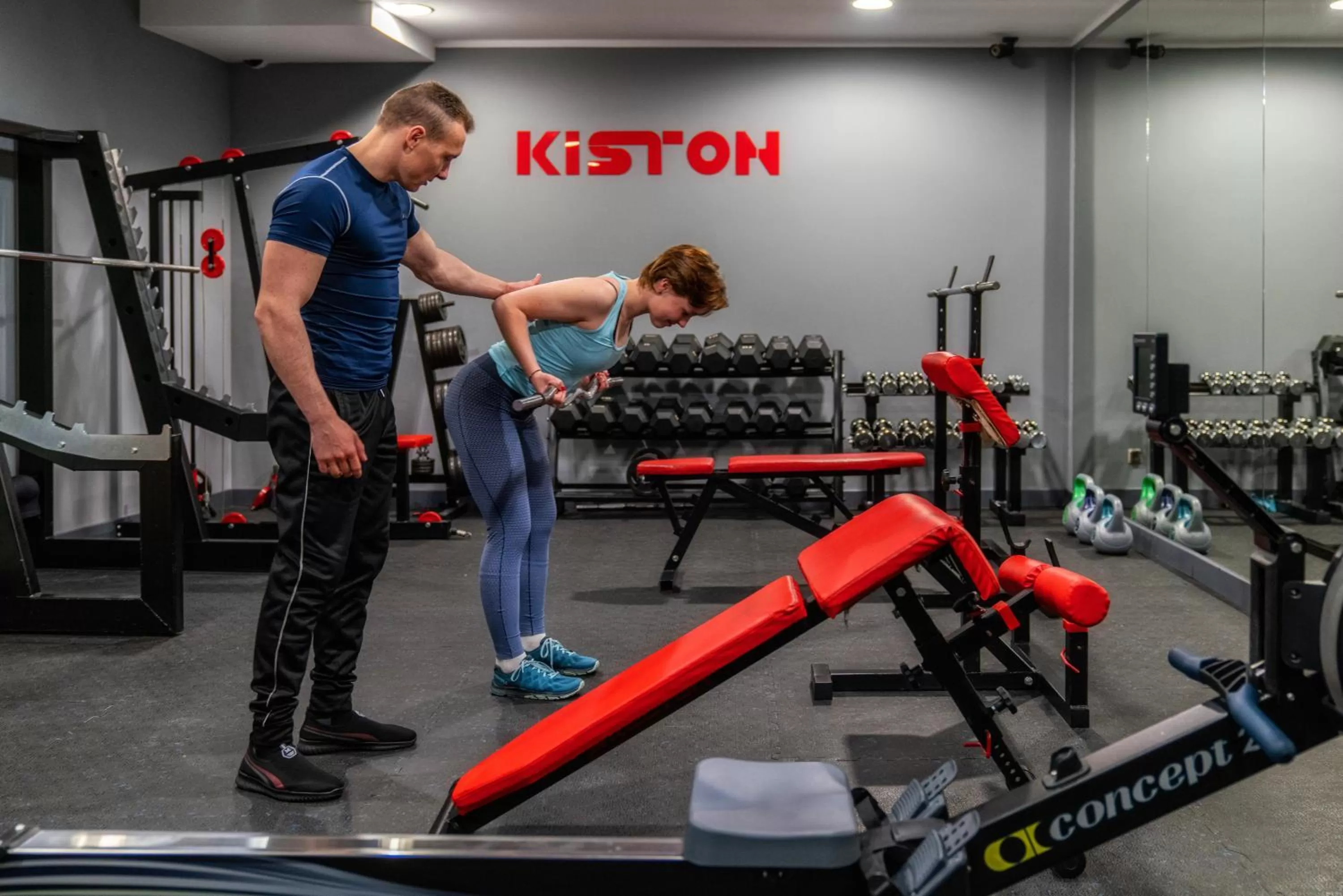 Fitness centre/facilities in Hotel Kiston