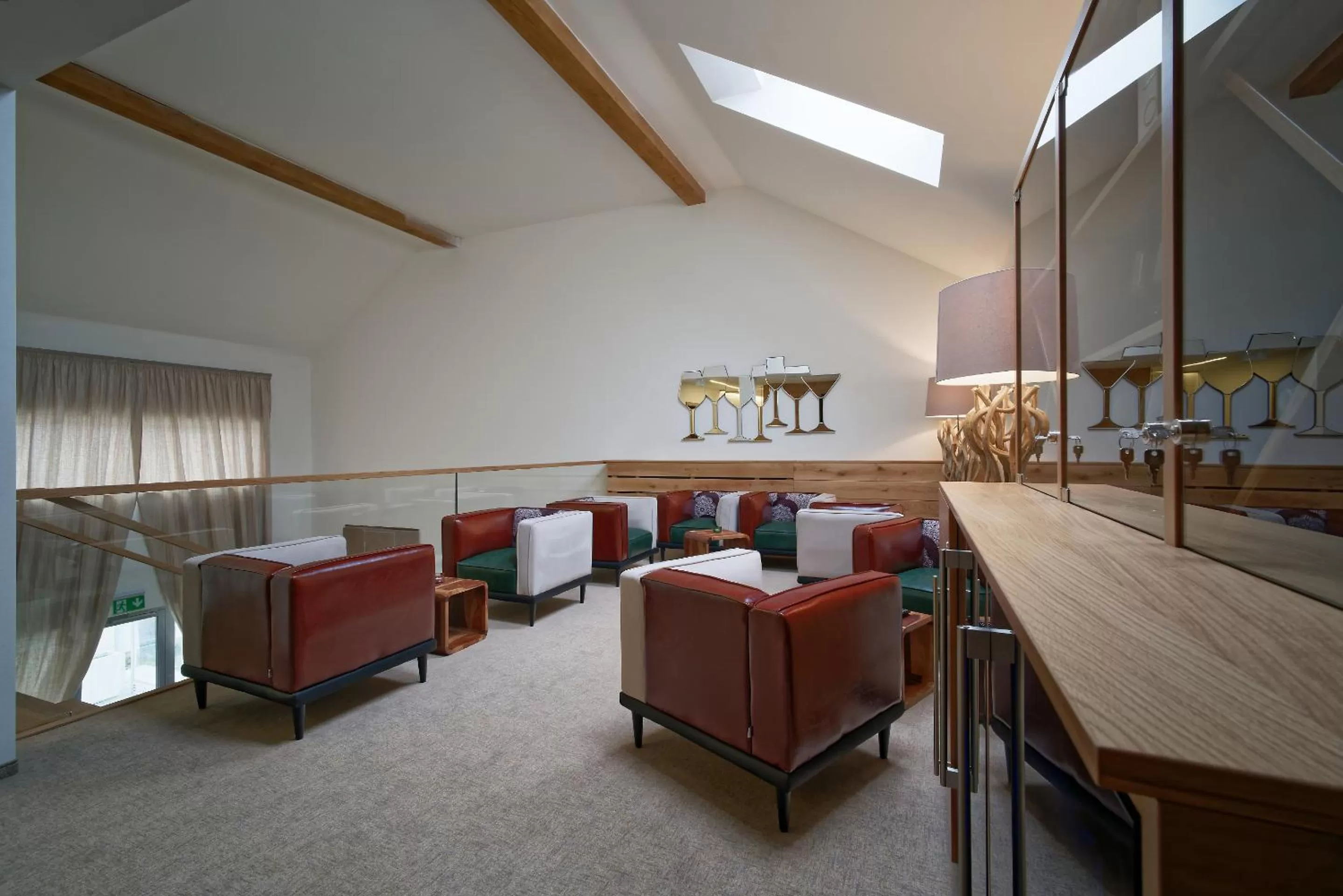 Lounge or bar in Pension Laa Natura