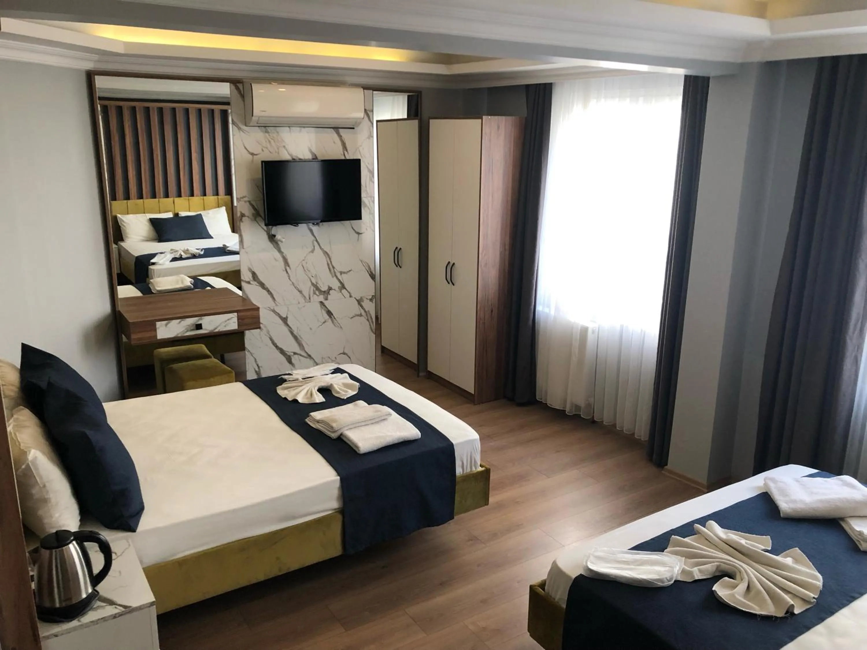 Bed in Sultanahmet Nu Hotel