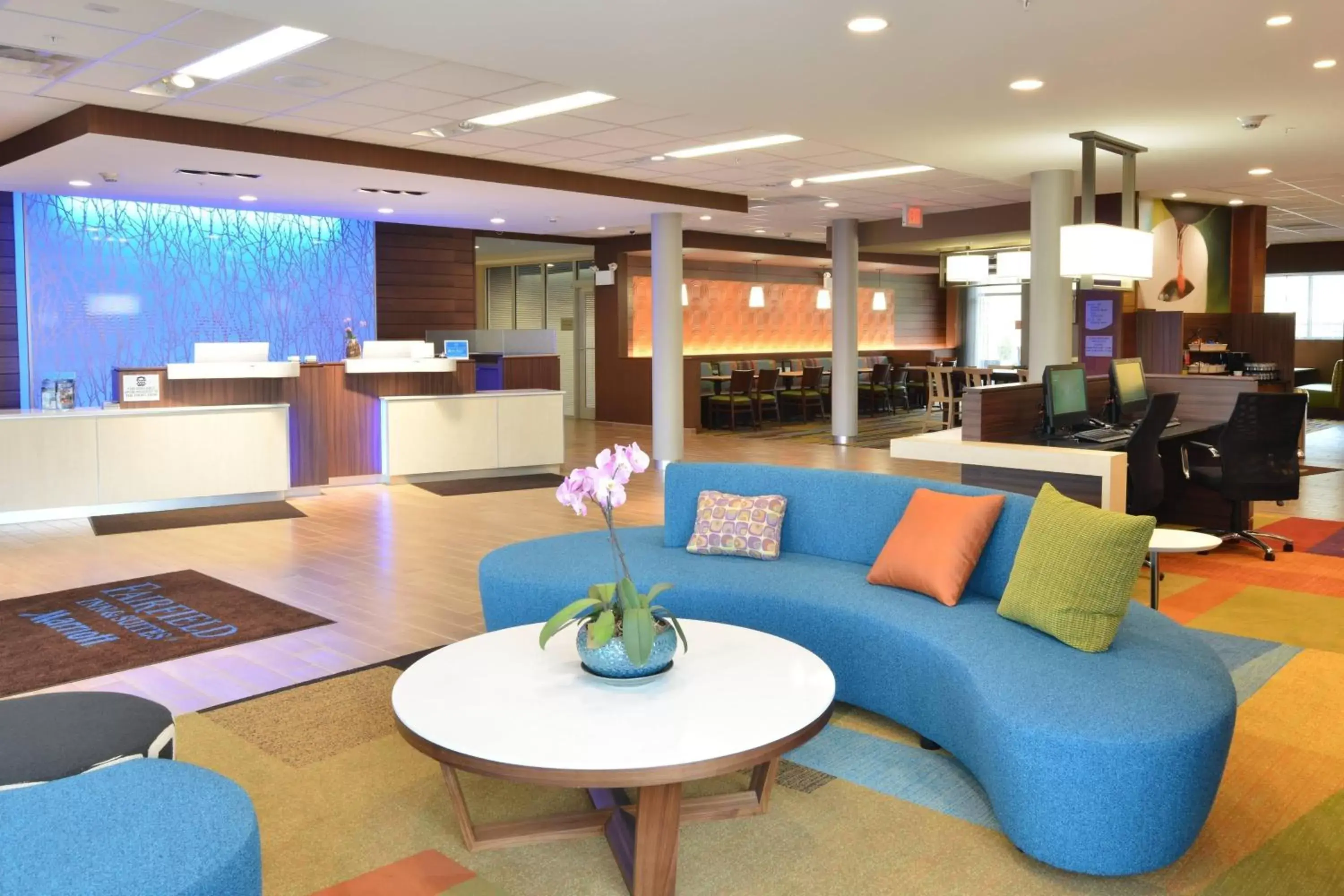 Lobby or reception, Lobby/Reception in Fairfield Inn & Suites by Marriott Eau Claire/Chippewa Falls