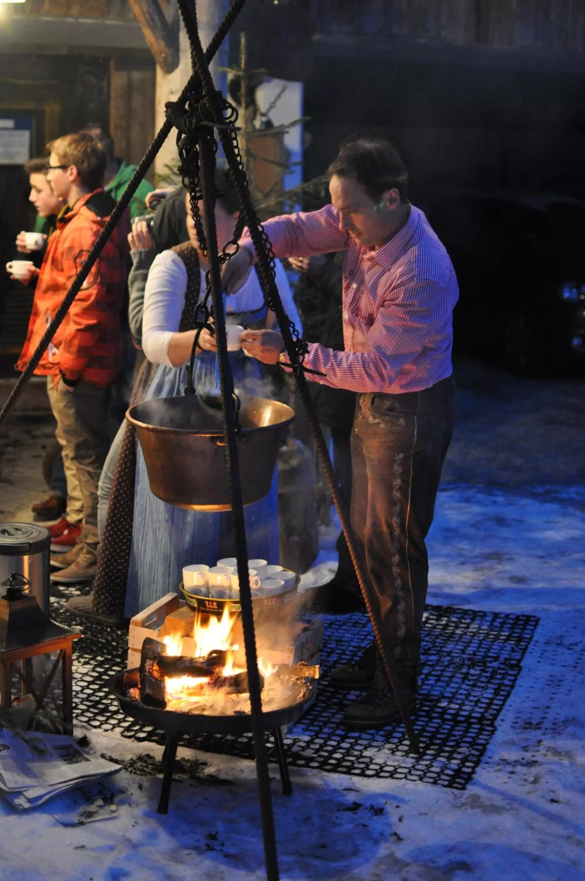 Evening entertainment in Bio Aparthotel Blaslahof