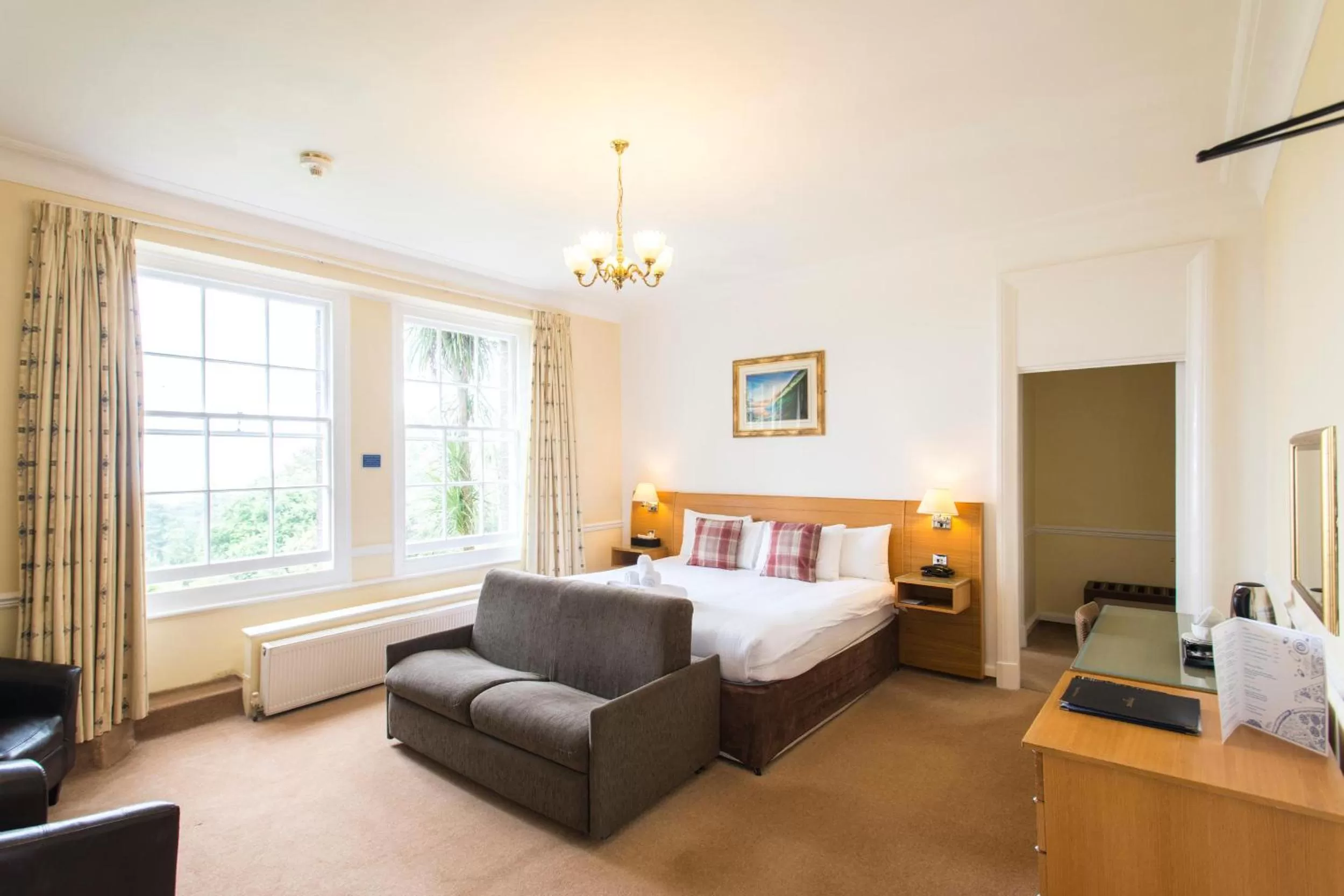 Bedroom, Bed in Tregenna Castle Resort