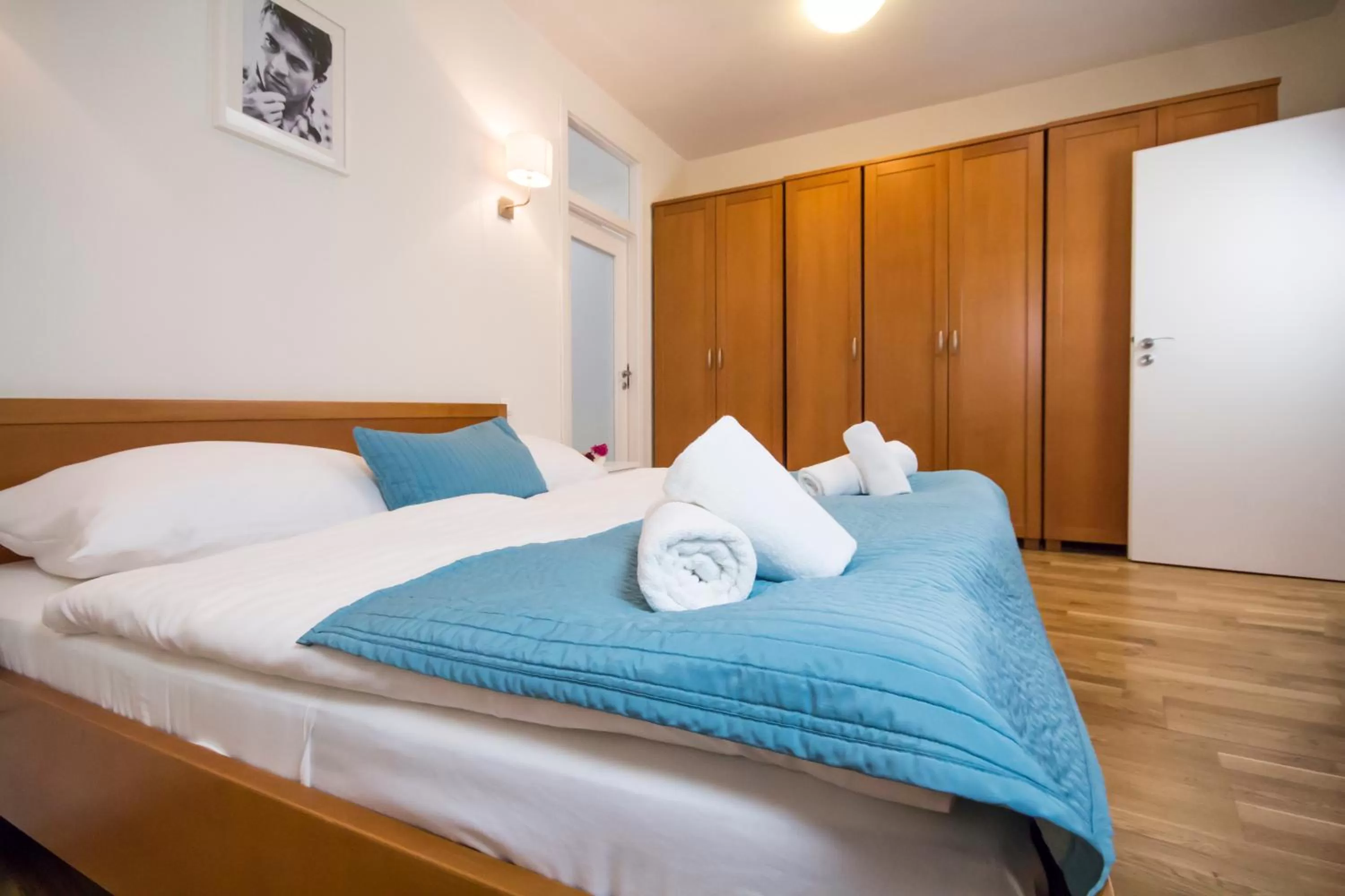 Bedroom in Film Hotel