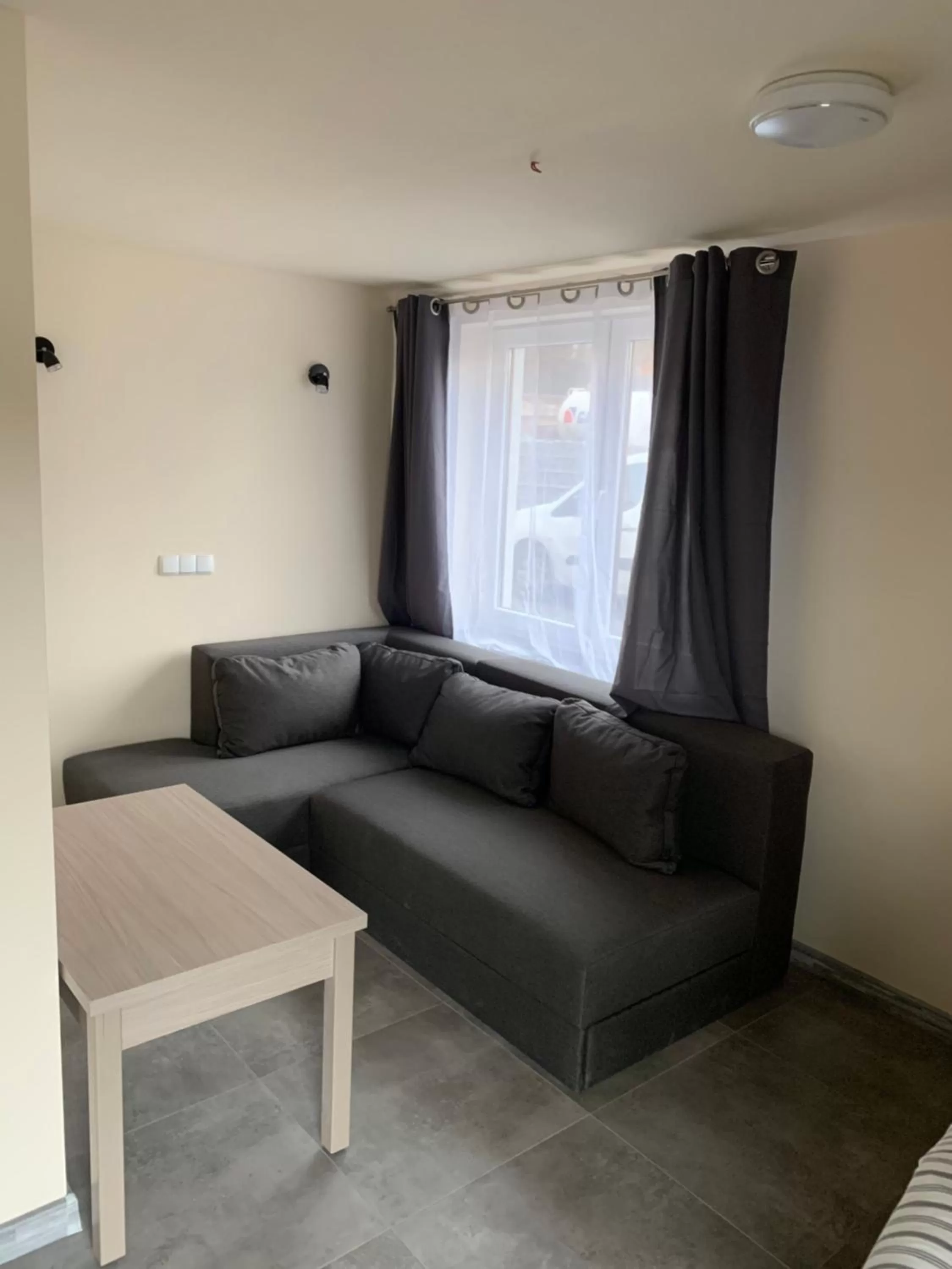 Seating area in dask resort