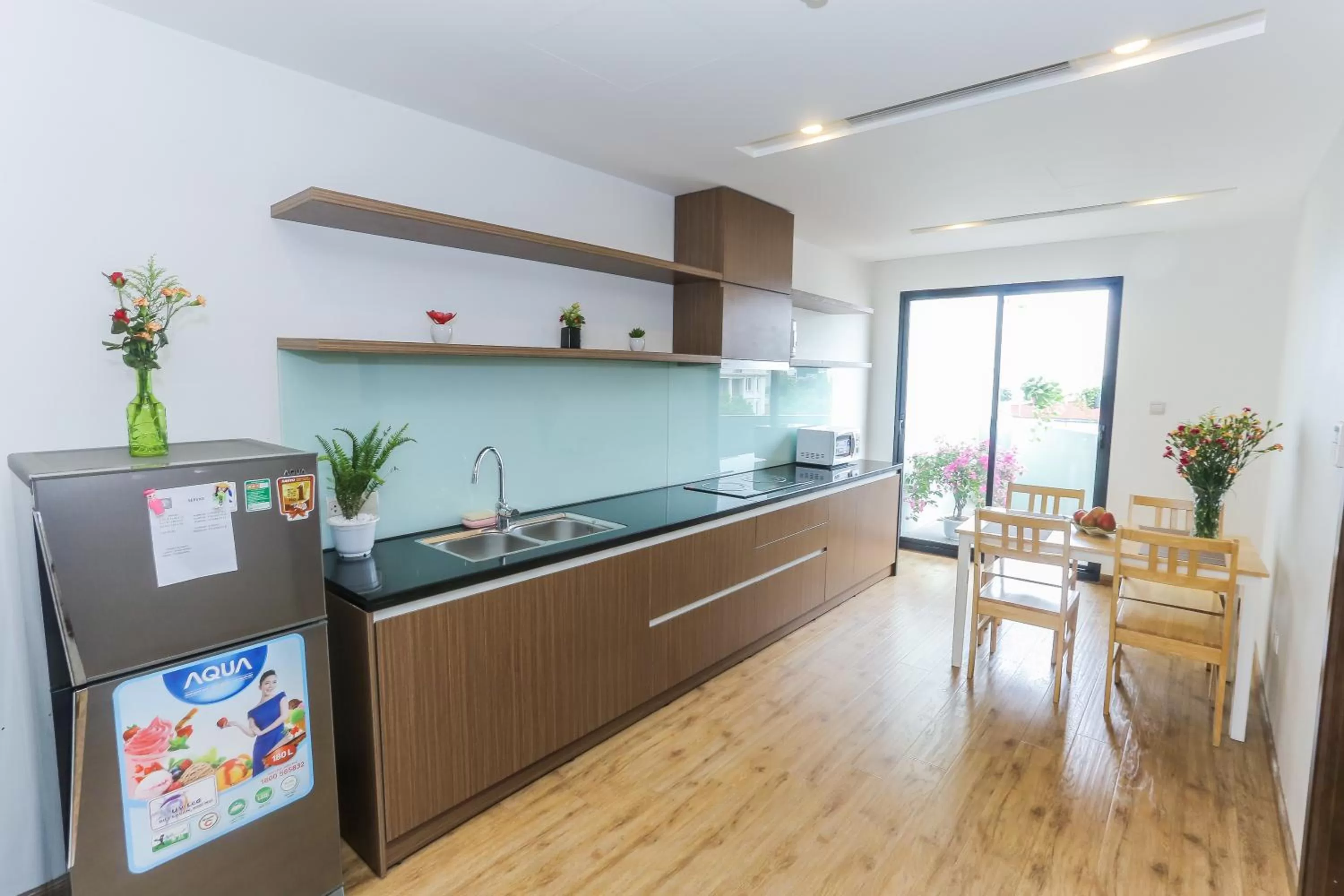 Kitchen or kitchenette in HNC Premier Hotel & Residences