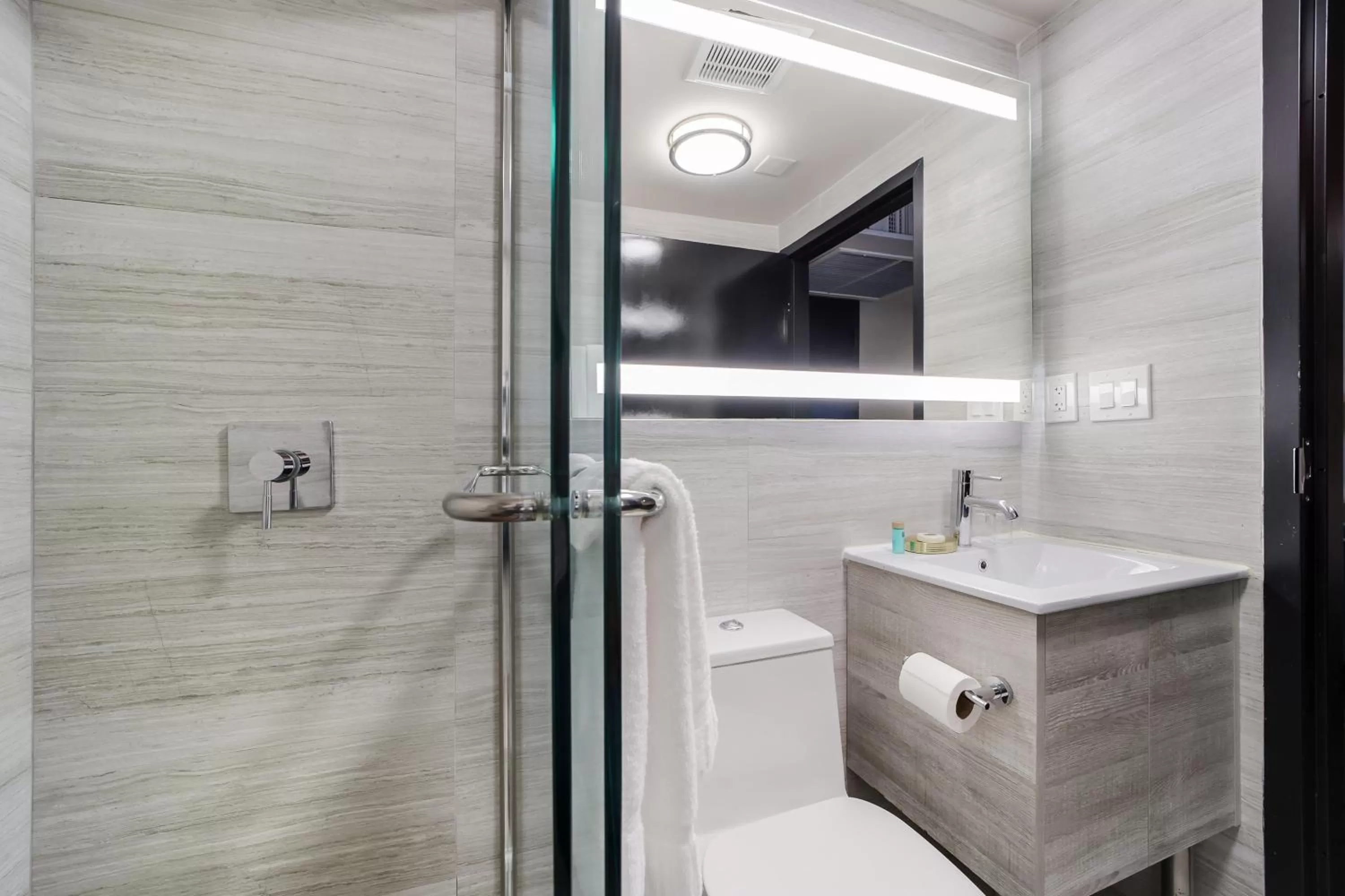 Shower in Venezia Hotel By At Mine Hospitality