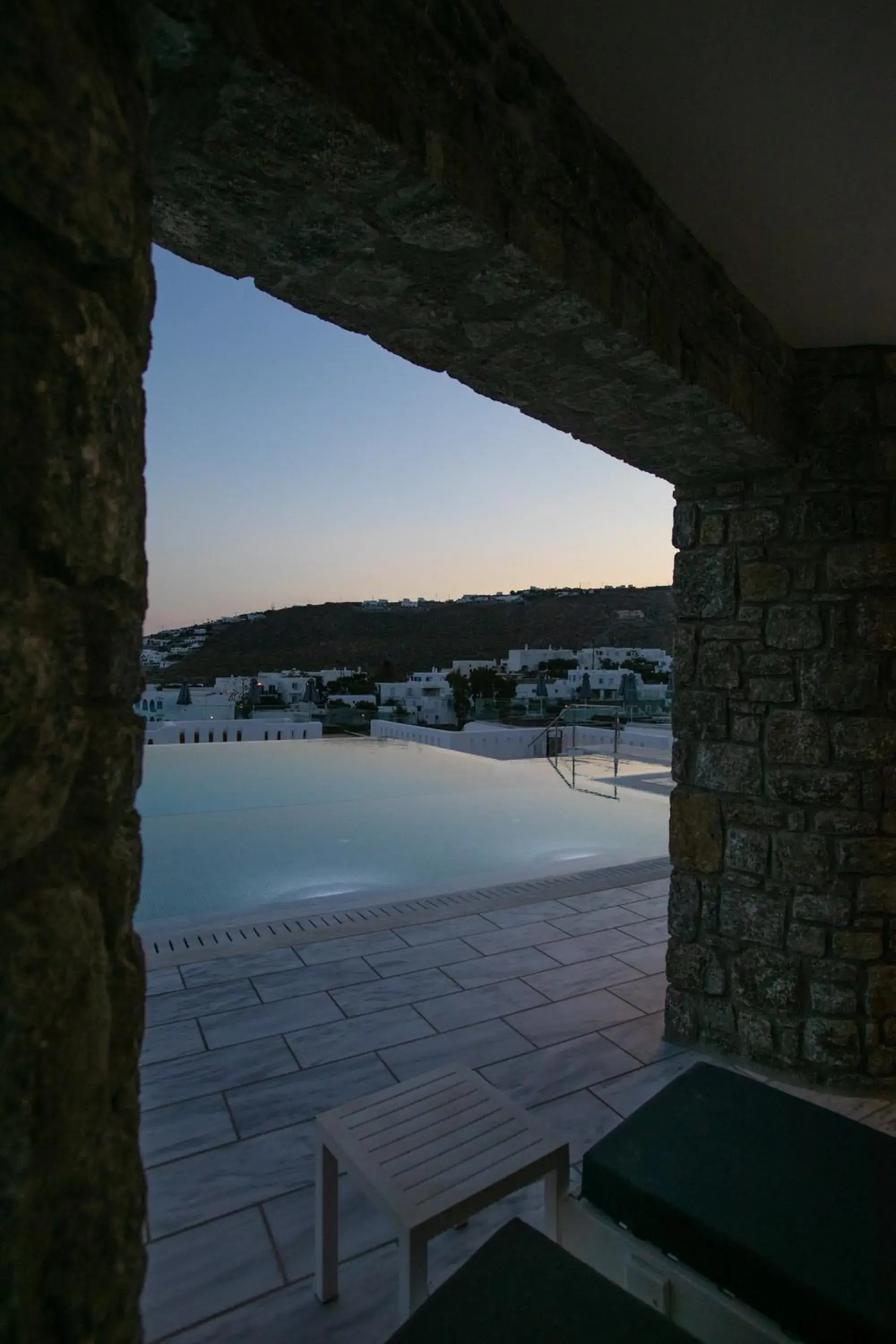 Property building, Swimming Pool in The George Hotel Mykonos