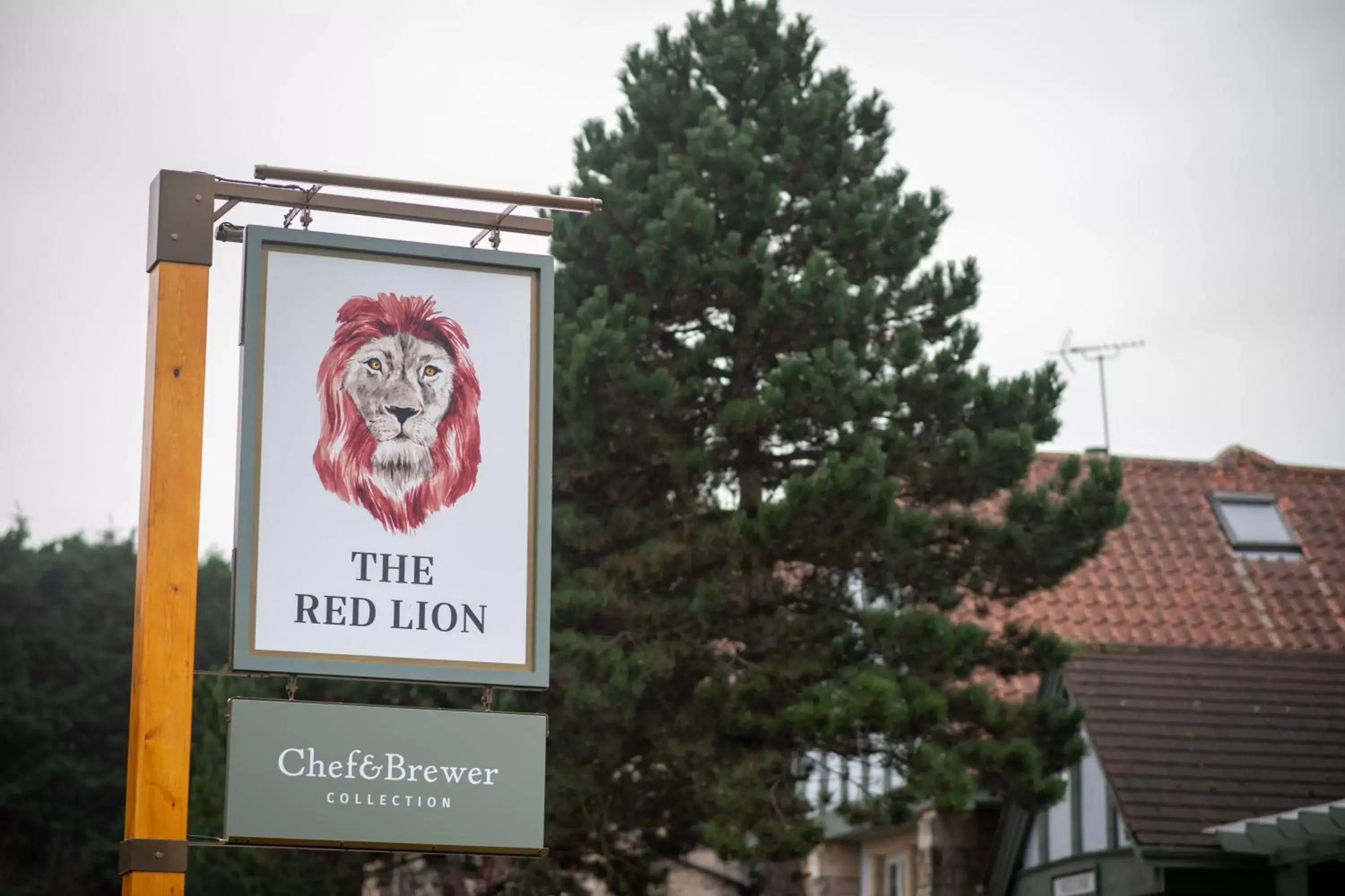 Logo/Certificate/Sign, Property Logo/Sign in The Red Lion Inn by Chef & Brewer Collection