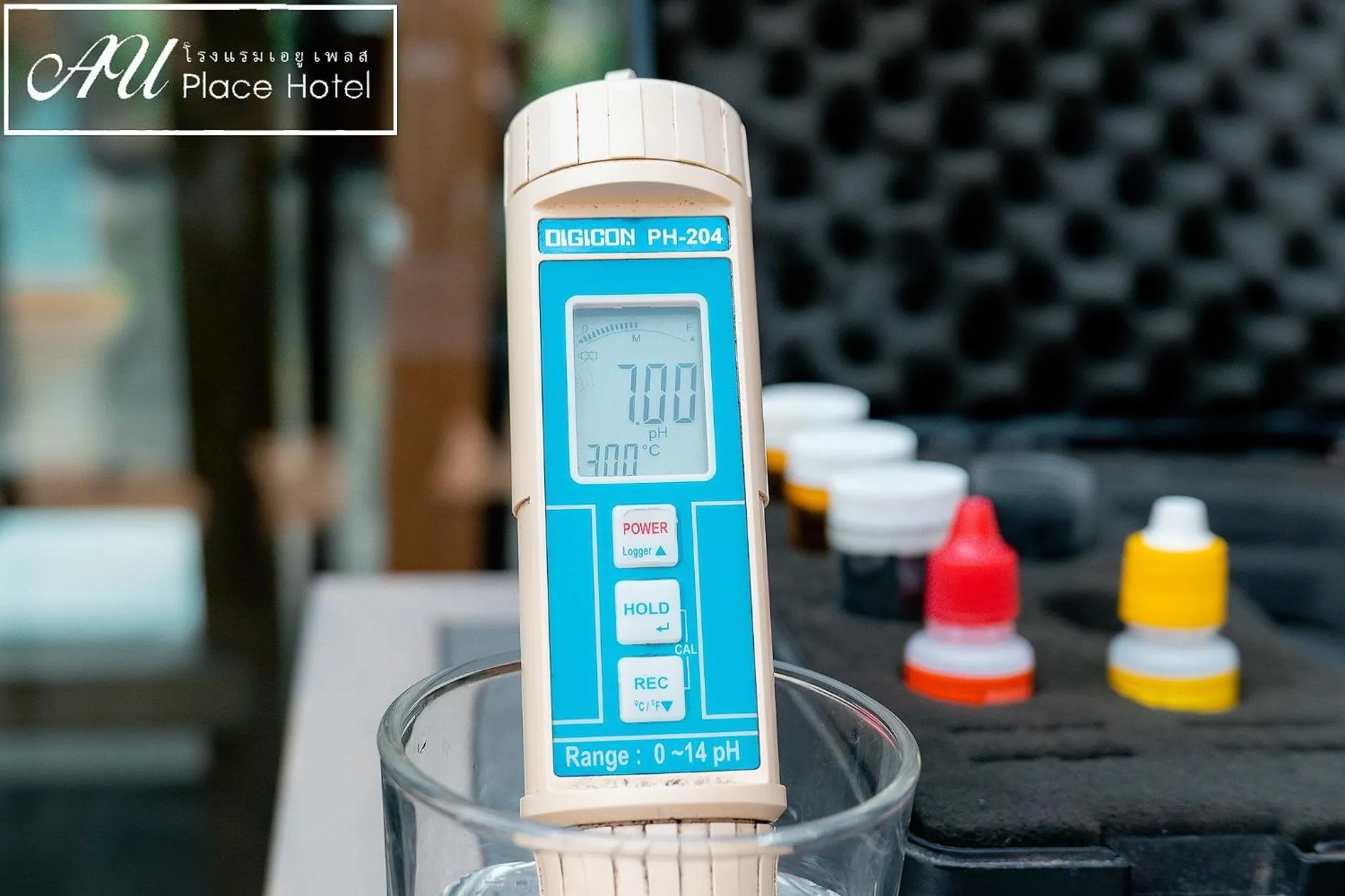 Logo/Certificate/Sign in AU Place Hotel