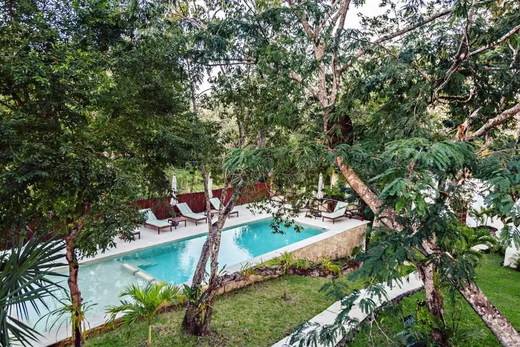 Pool View in Mi Kasa Tu Kasa Bacalar by Nah Hotels