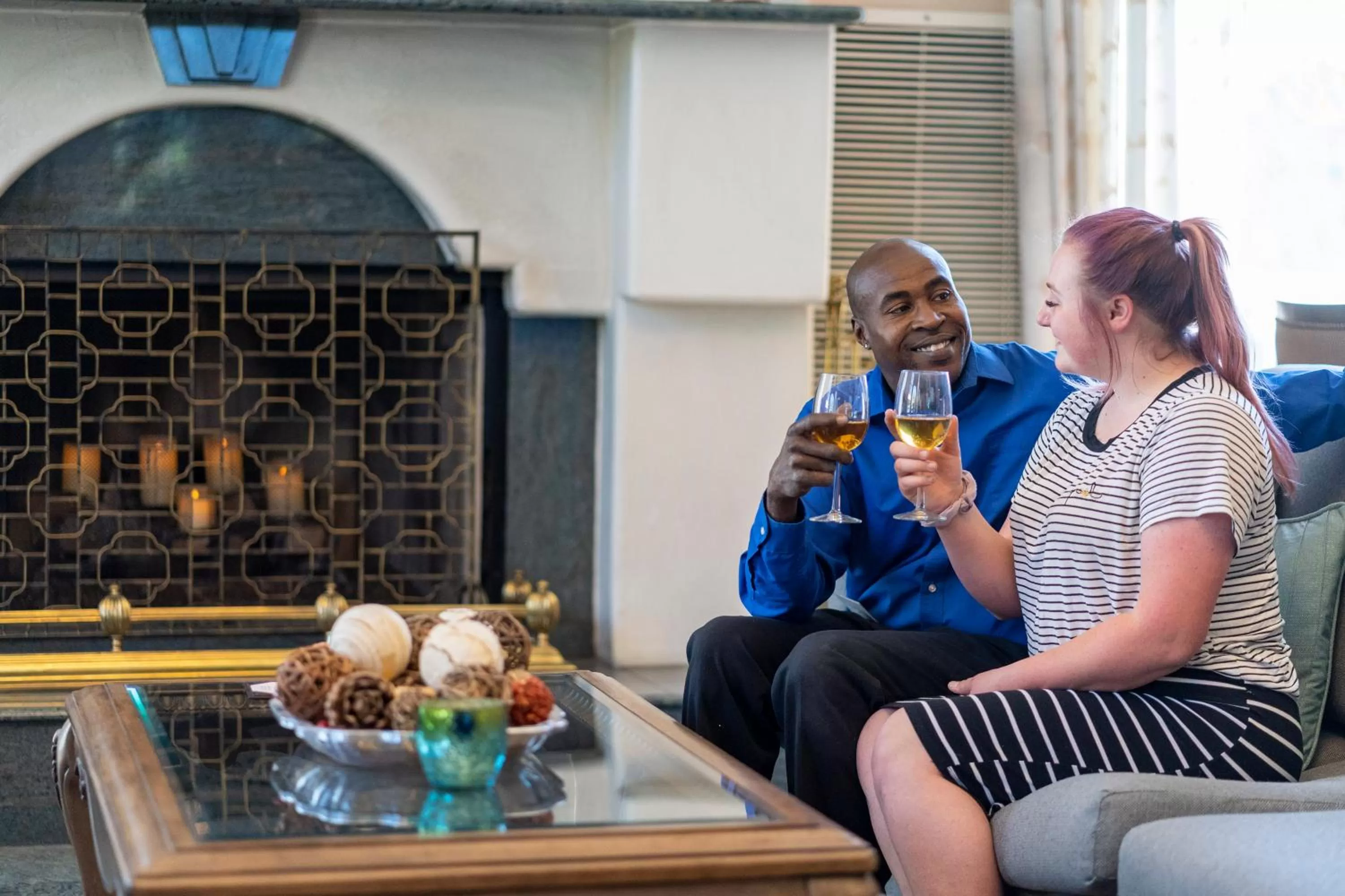 People in Forest Villas Hotel