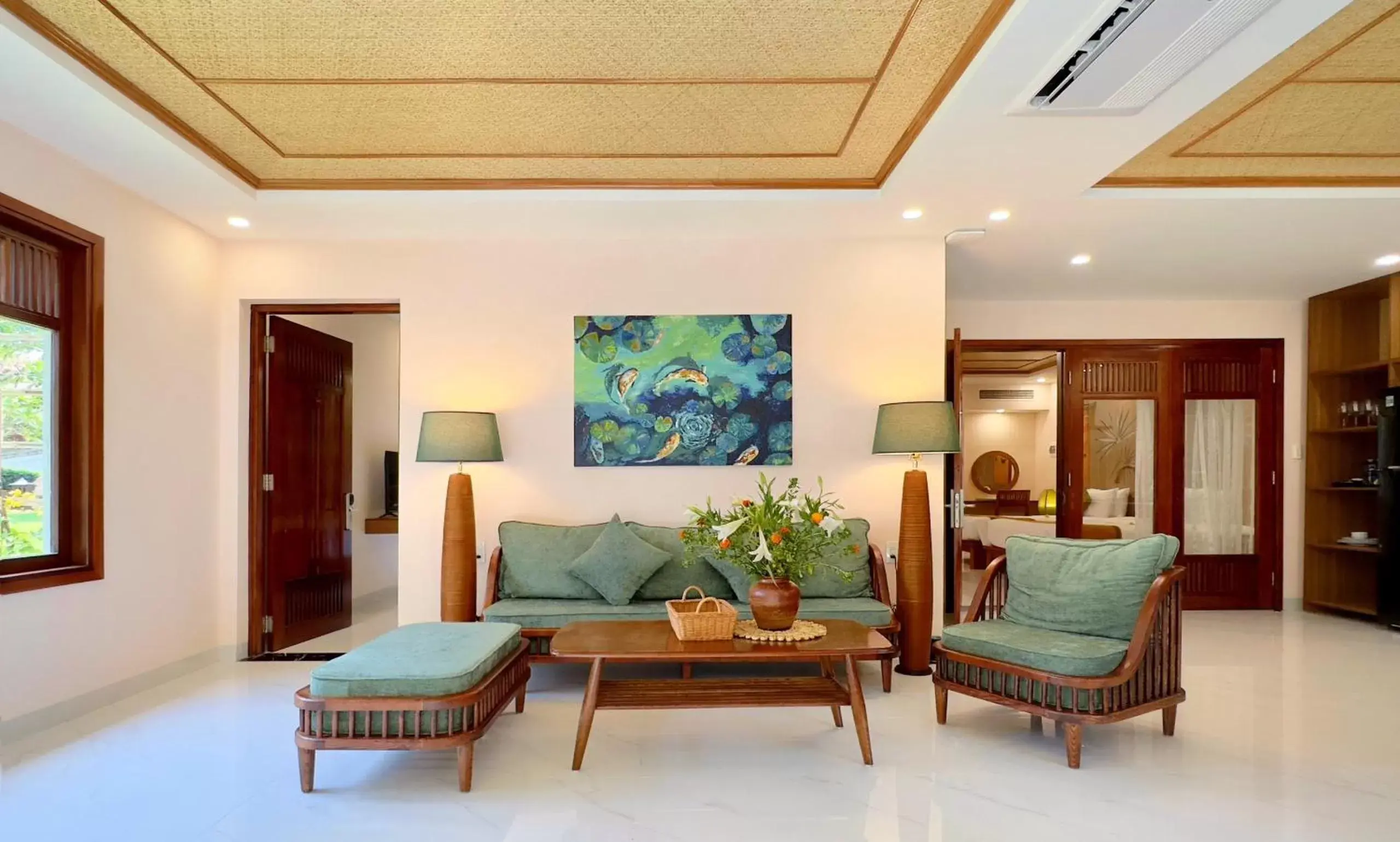 Living room, Seating Area in Palm Garden Beach Resort & Spa