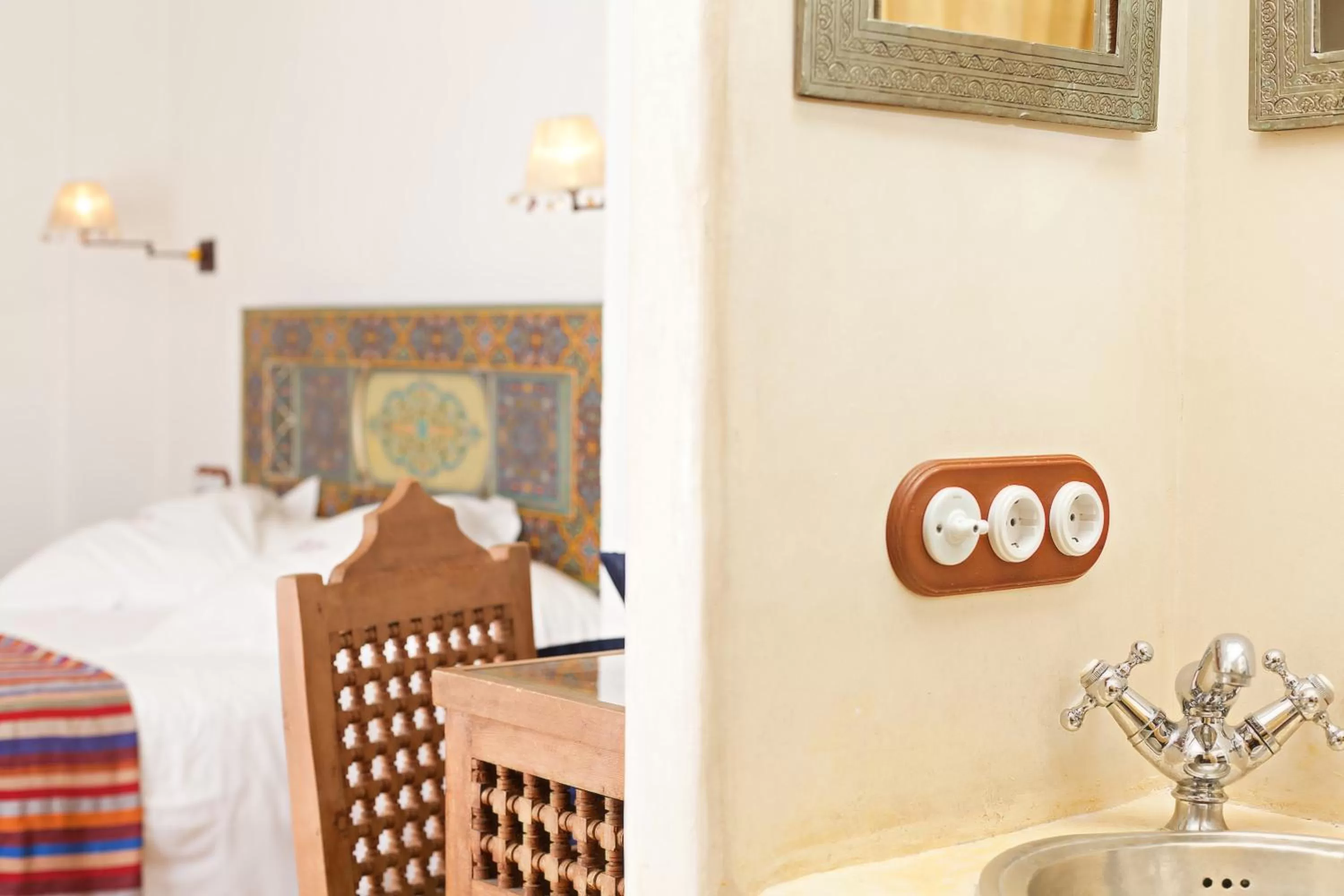 Bathroom, Bed in Alcoba del Rey de Sevilla