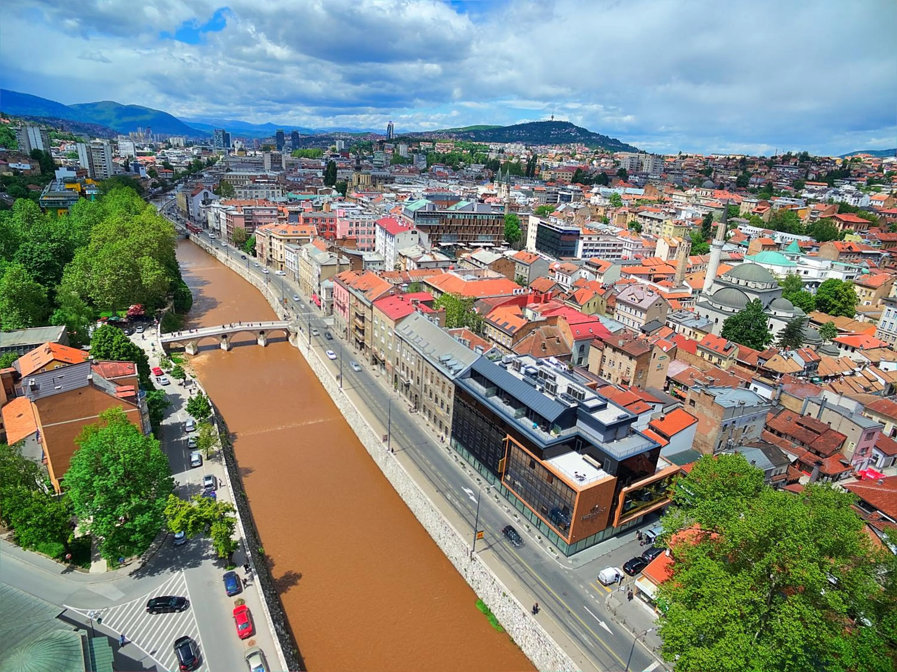 Property building in Hotel President Sarajevo