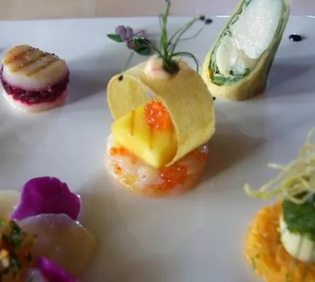 Food close-up in Alpin Lifestyle Hotel Löwen & Strauss