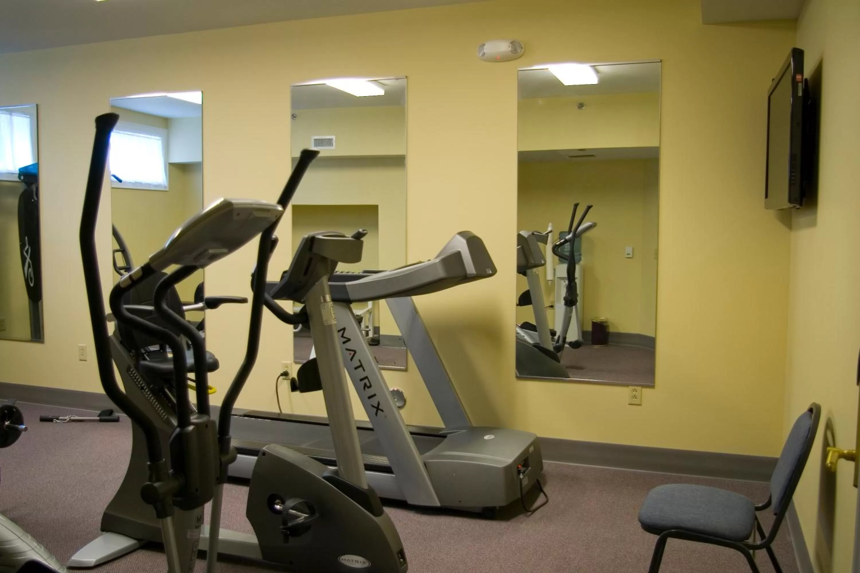 Fitness centre/facilities in The Priory Hotel