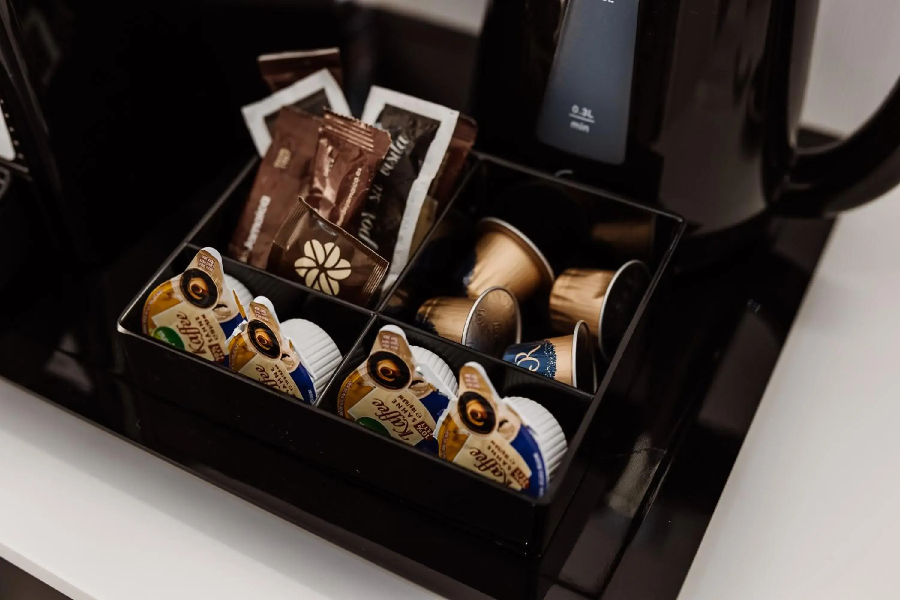 Coffee/tea facilities in Hotel Los Delfines