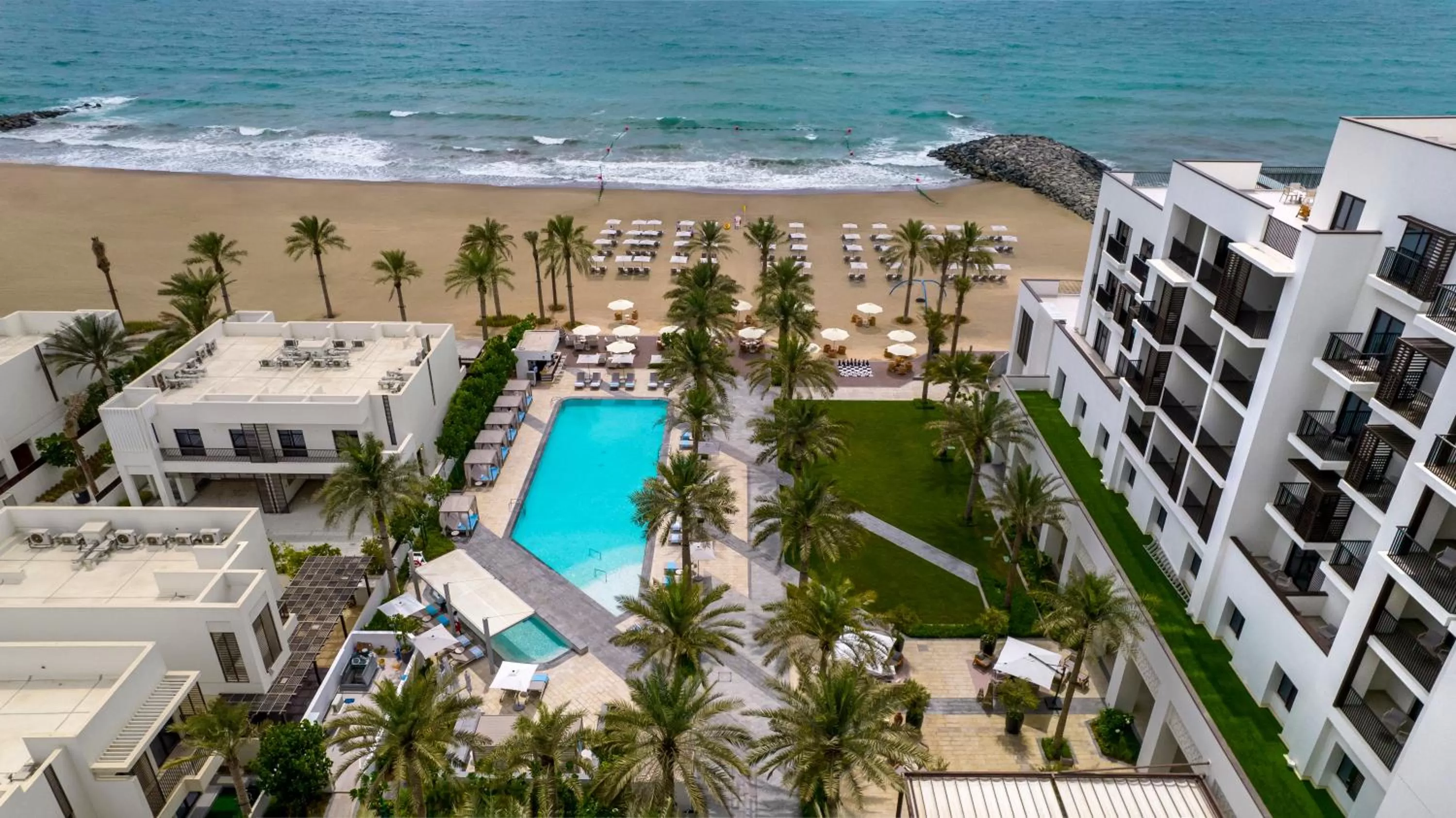 Beach in Palace Beach Resort Fujairah