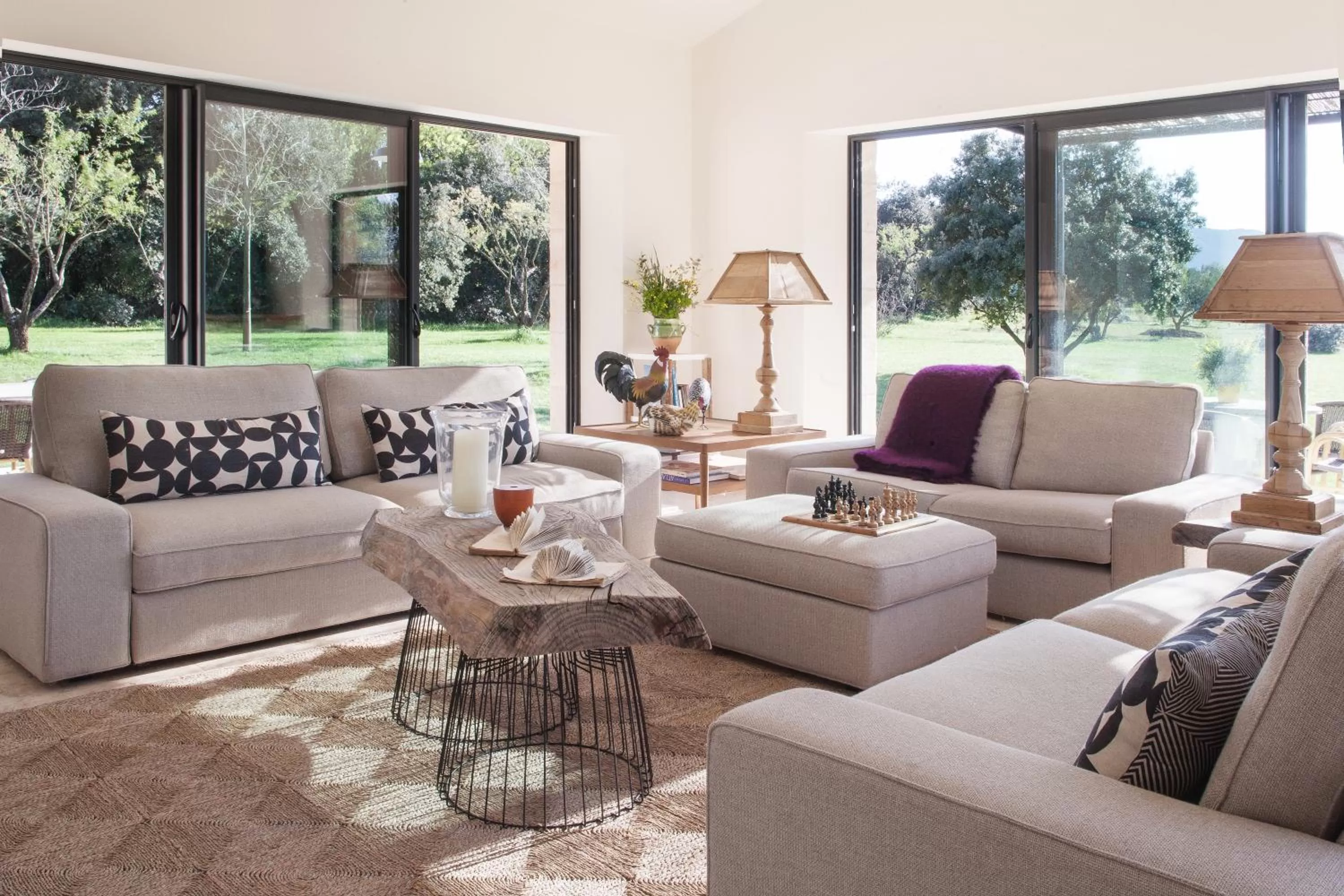 Living room, Seating Area in Mas Notre Dame