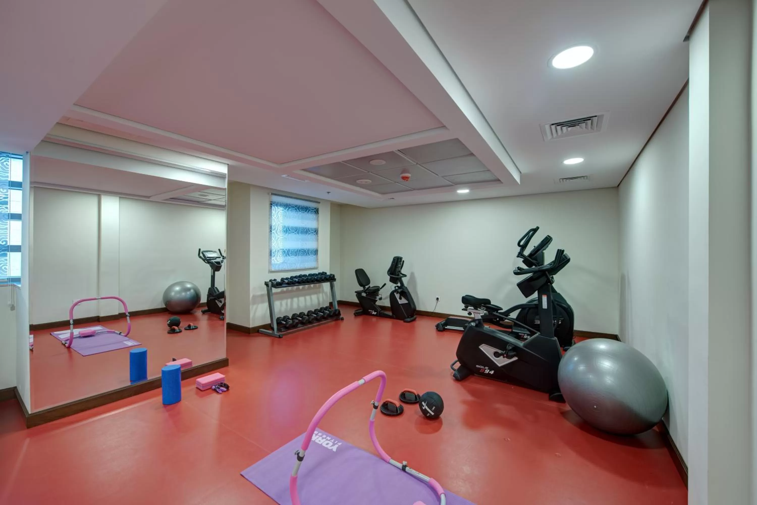 Fitness centre/facilities in Center Hotel Sharjah