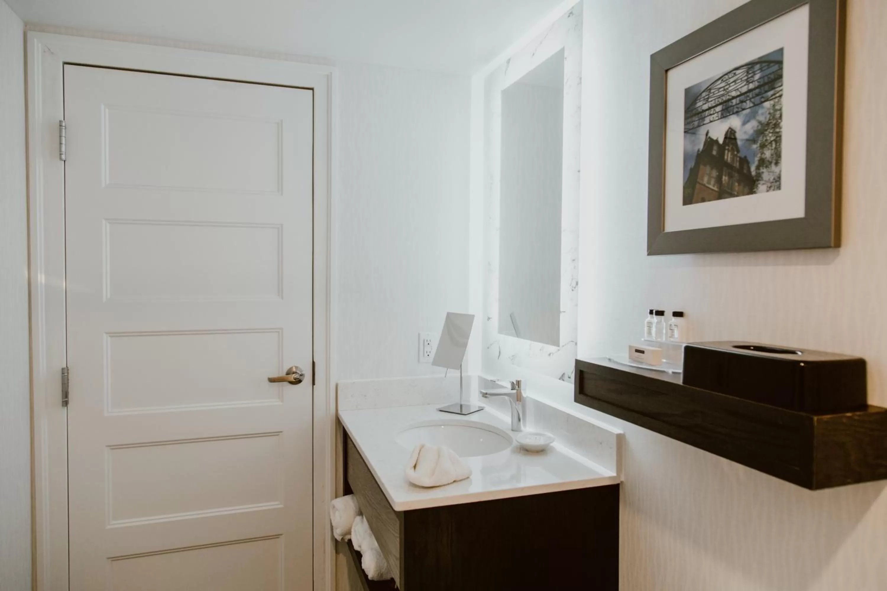 Bathroom in Crowne Plaza Fredericton Lord Beaverbrook by IHG