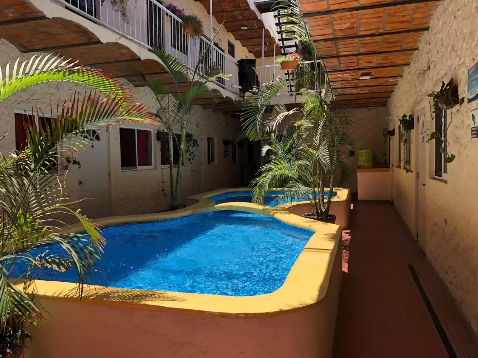 Swimming Pool in Bungalows Las Glorias