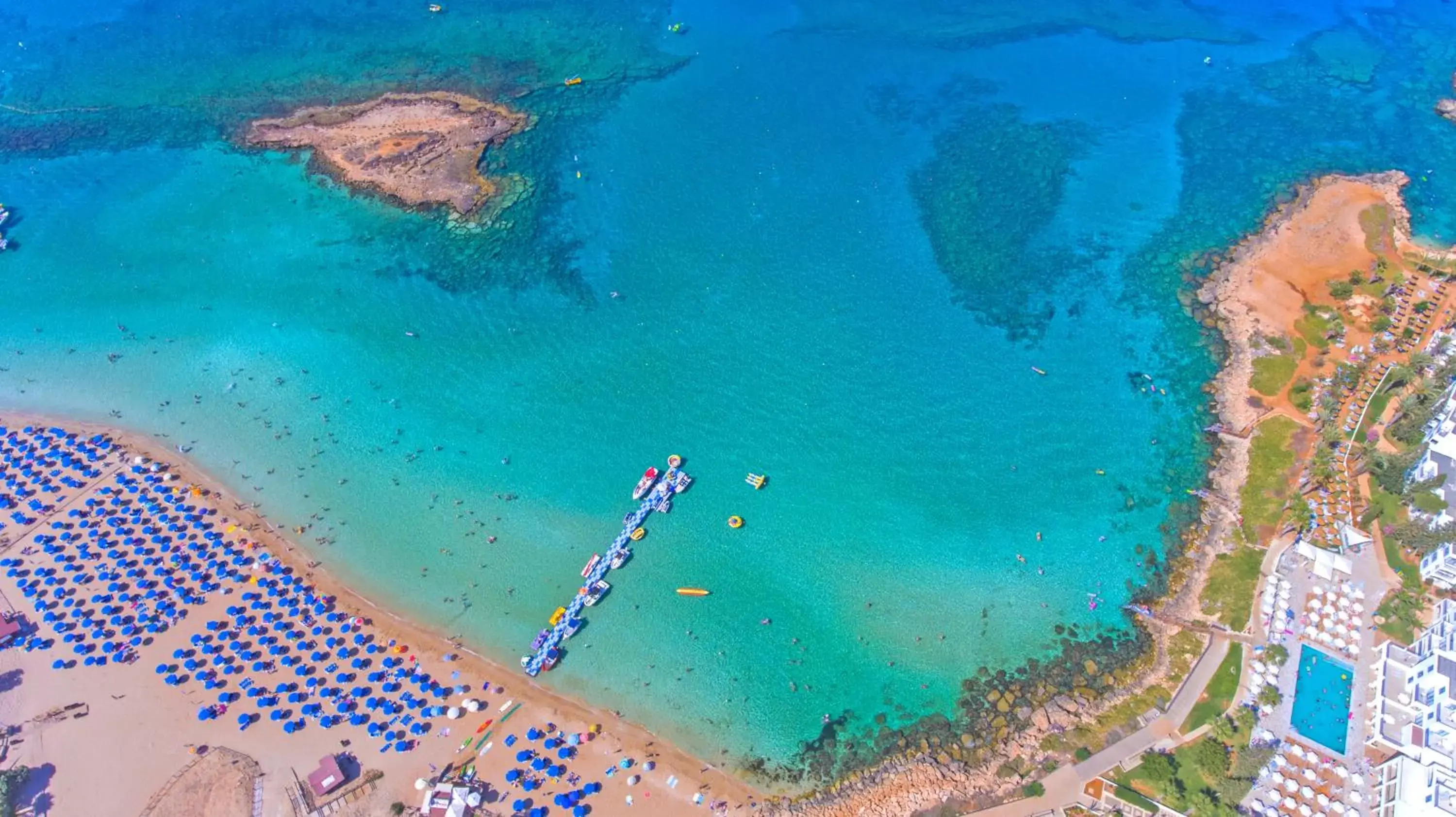 Day, Bird's-eye View in Constantinos the Great Beach Hotel