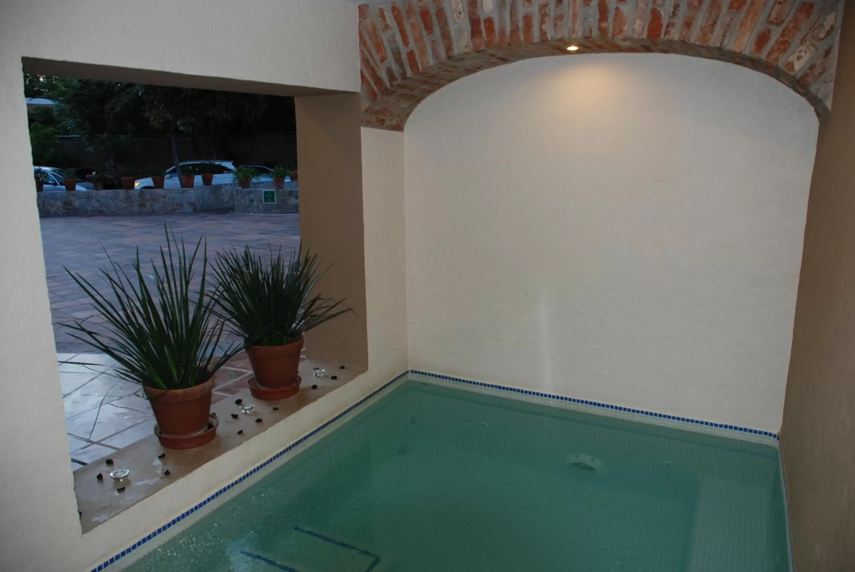 Sunset, Swimming Pool in Hotel Boutique La Granja