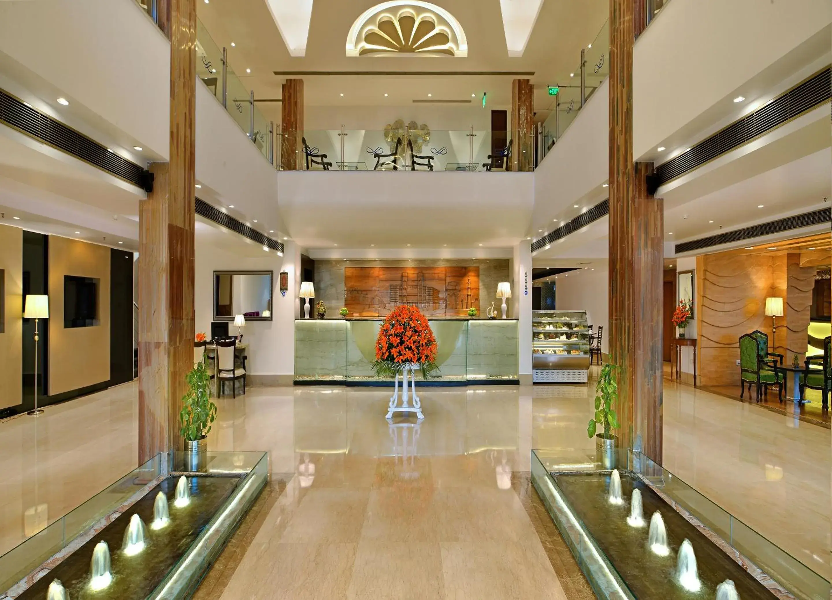 Lobby or reception in Taurus Sarovar Portico Lobby or reception in Taurus Sarovar Portico