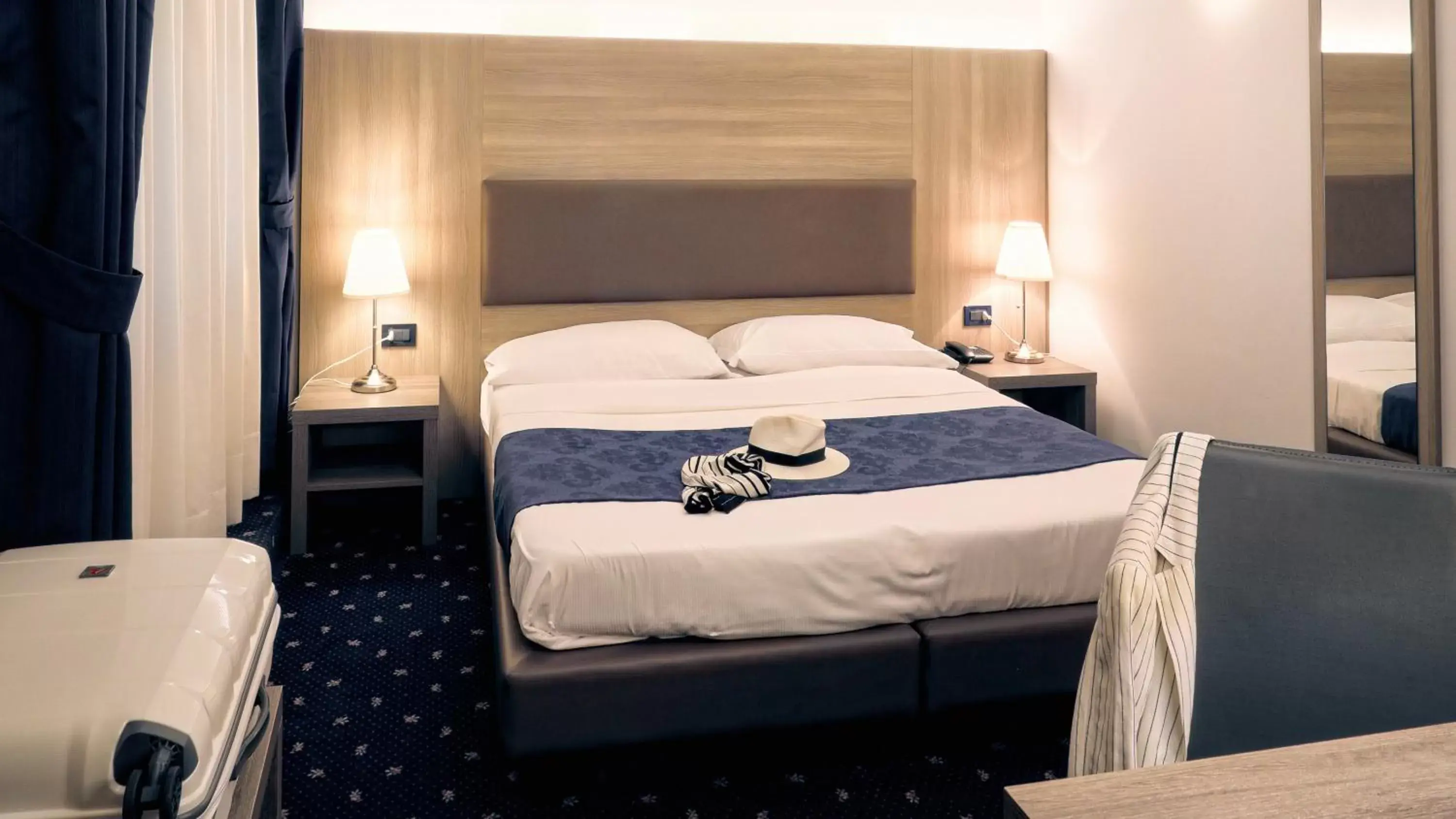 Bed in Hotel Roberta Bed in Hotel Roberta