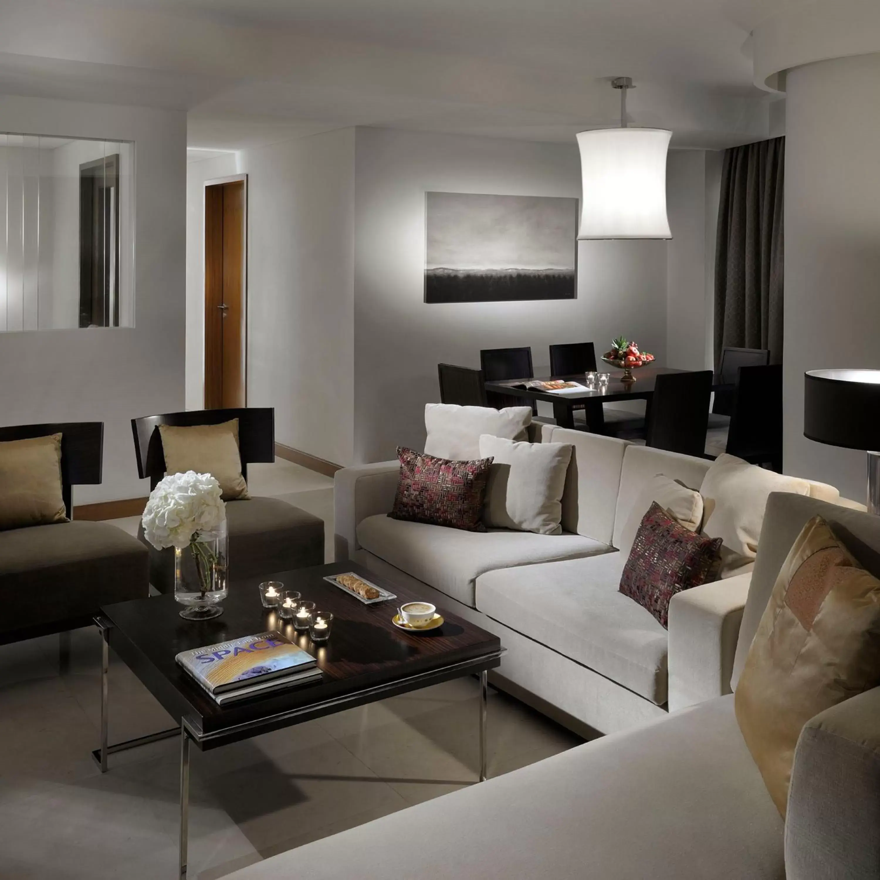 Living room in Address Dubai Mall
