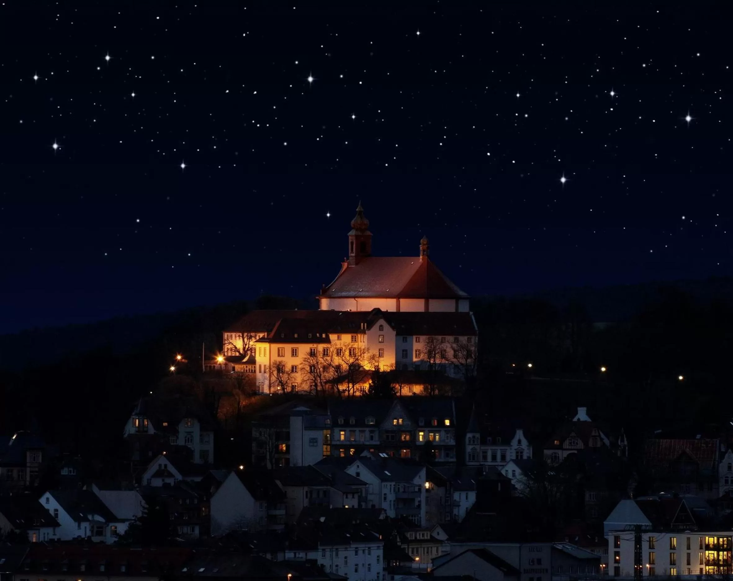 Bird's eye view in Kloster Frauenberg