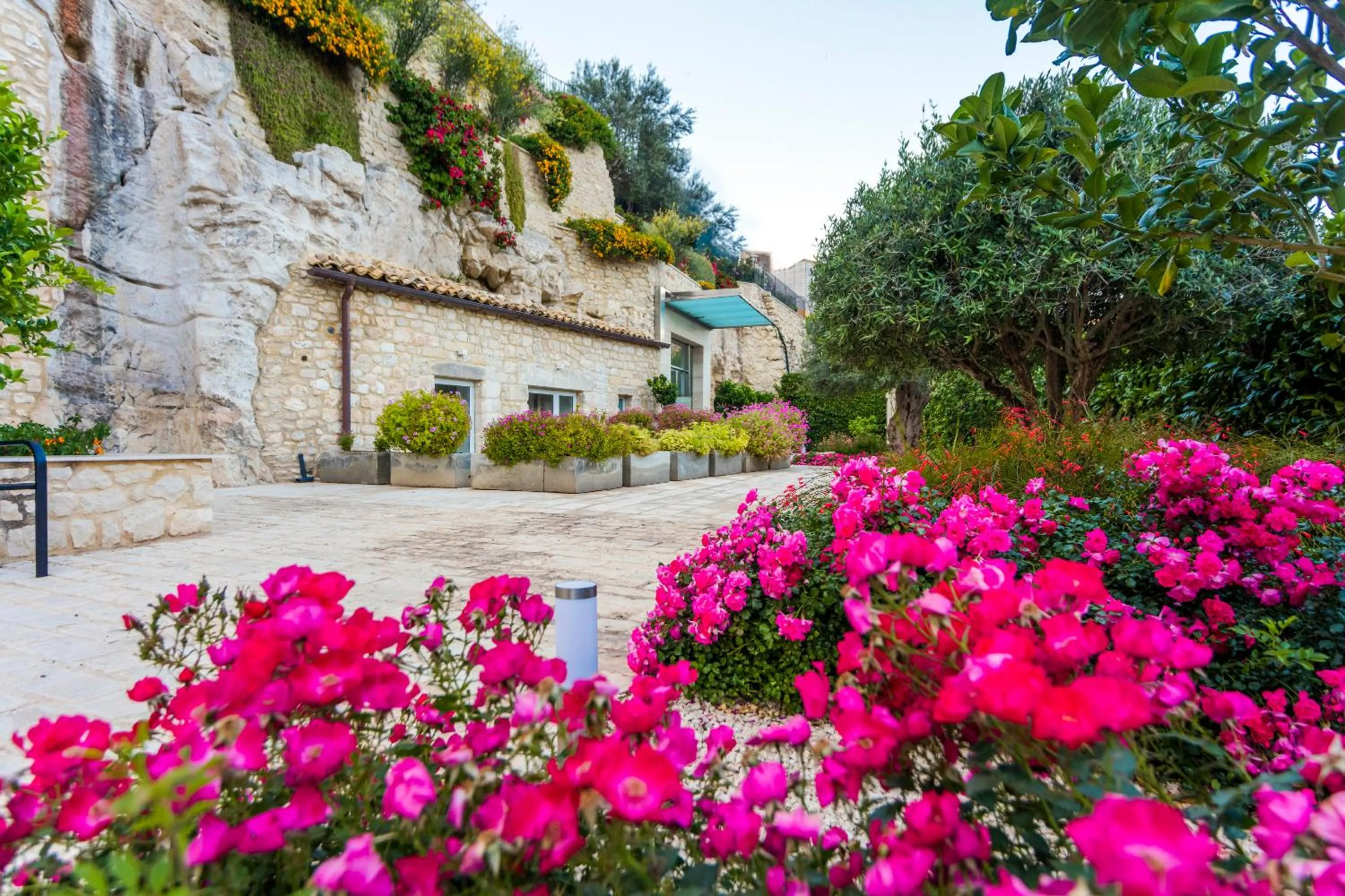 Garden in San Giorgio Palace Hotel Ragusa Ibla