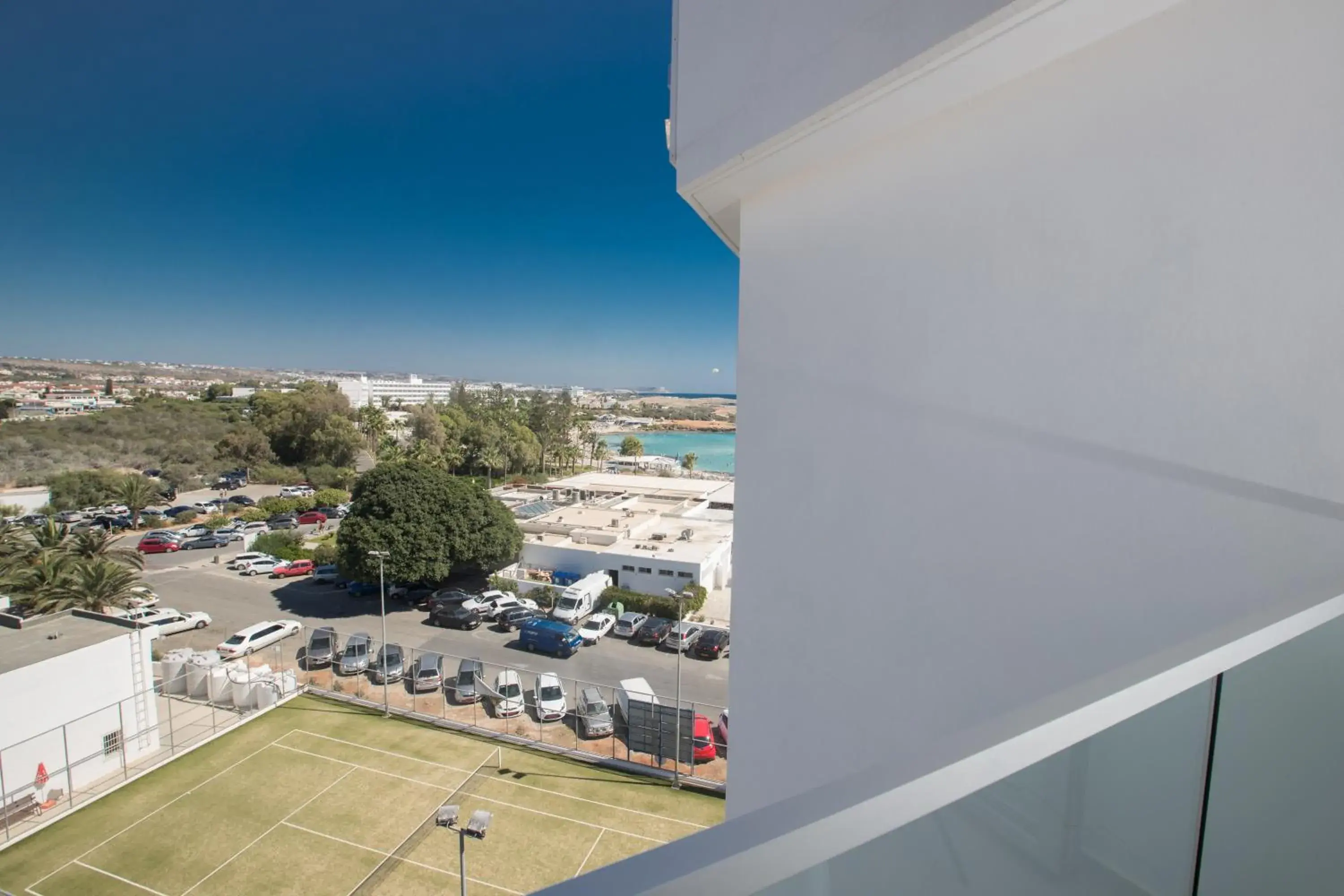 Day, Balcony/Terrace in Vassos Nissi Plage Hotel & Spa