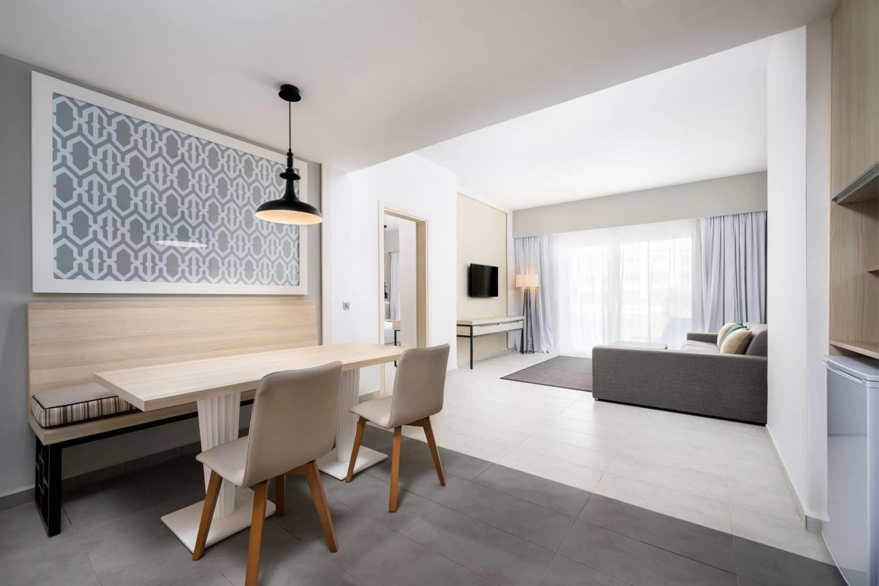 Living room in Radisson Blu Residences, Saidia