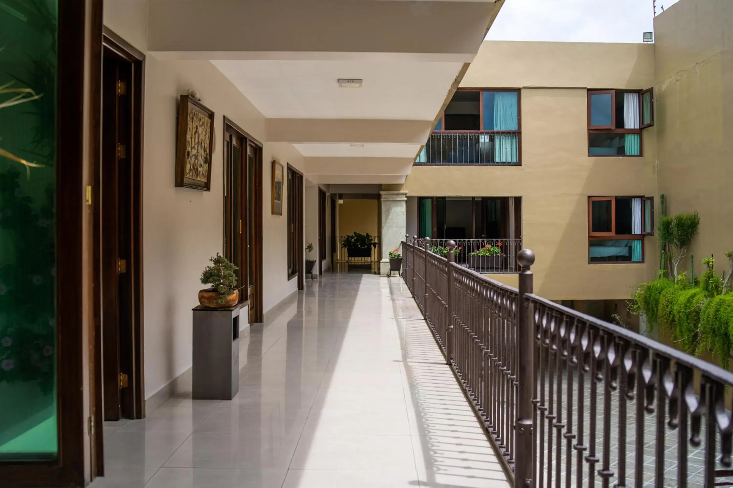 Property building, Balcony/Terrace in Casa de las Flores Hotel