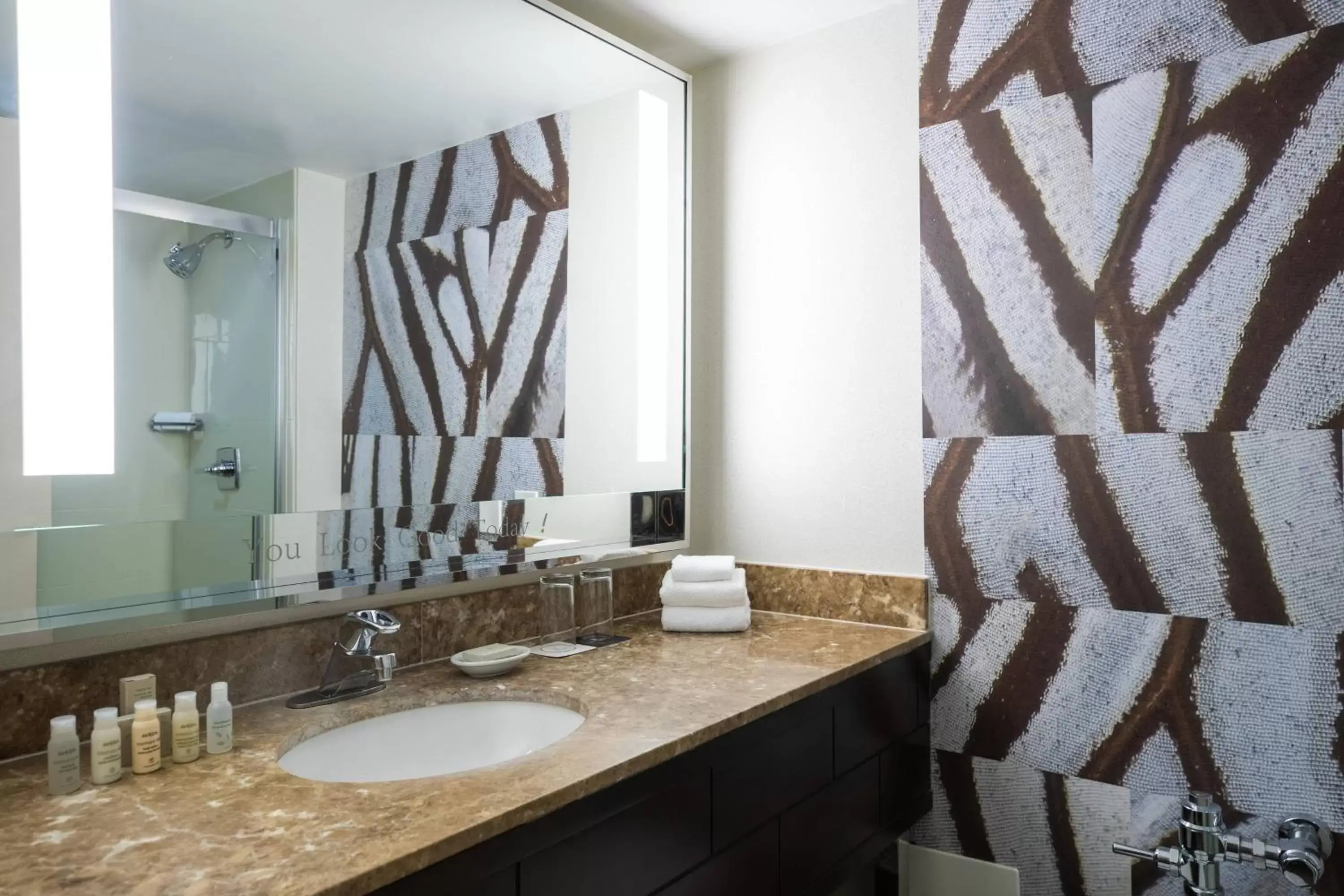 Bathroom in Renaissance Boca Raton Hotel