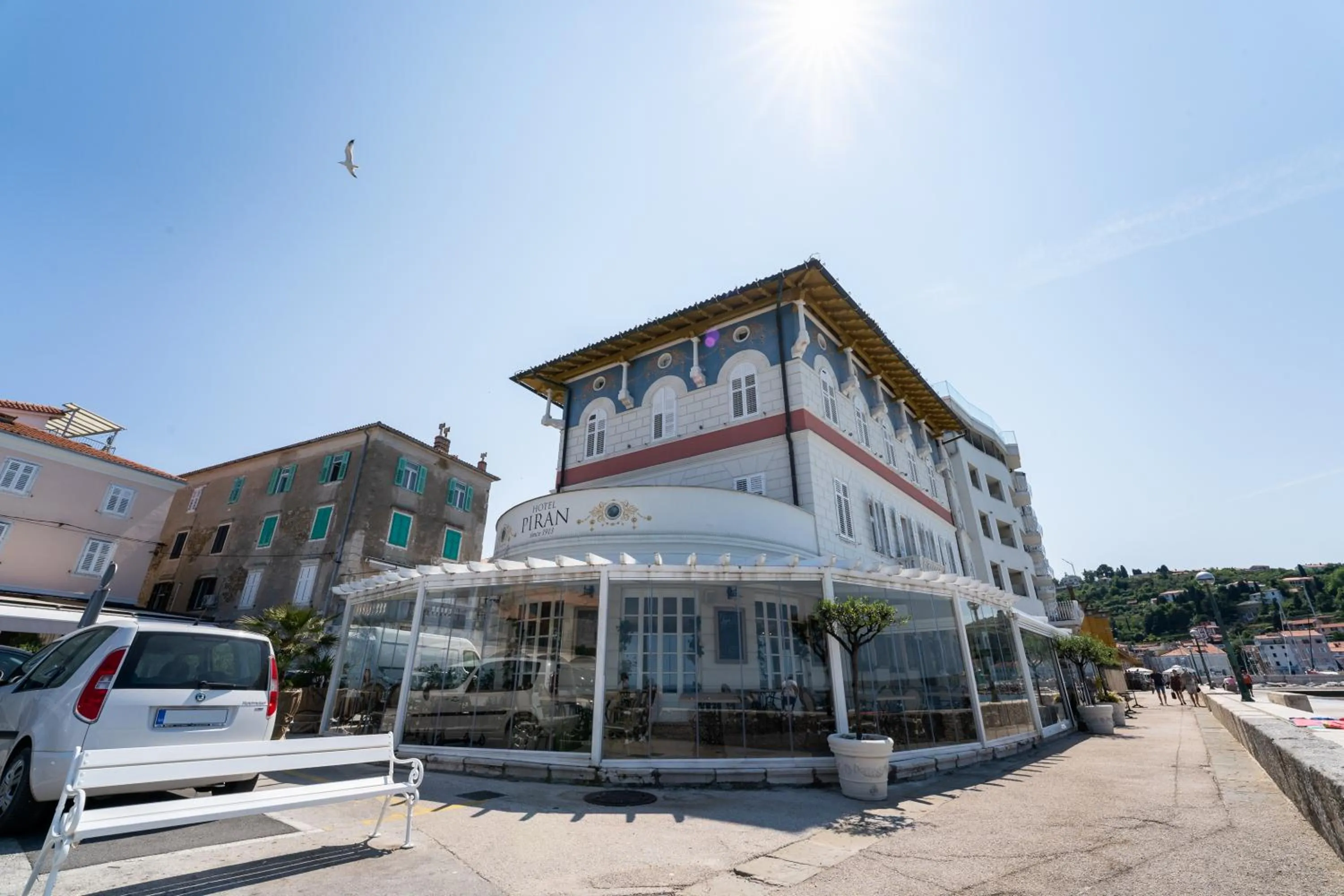 Property building in Hotel Piran